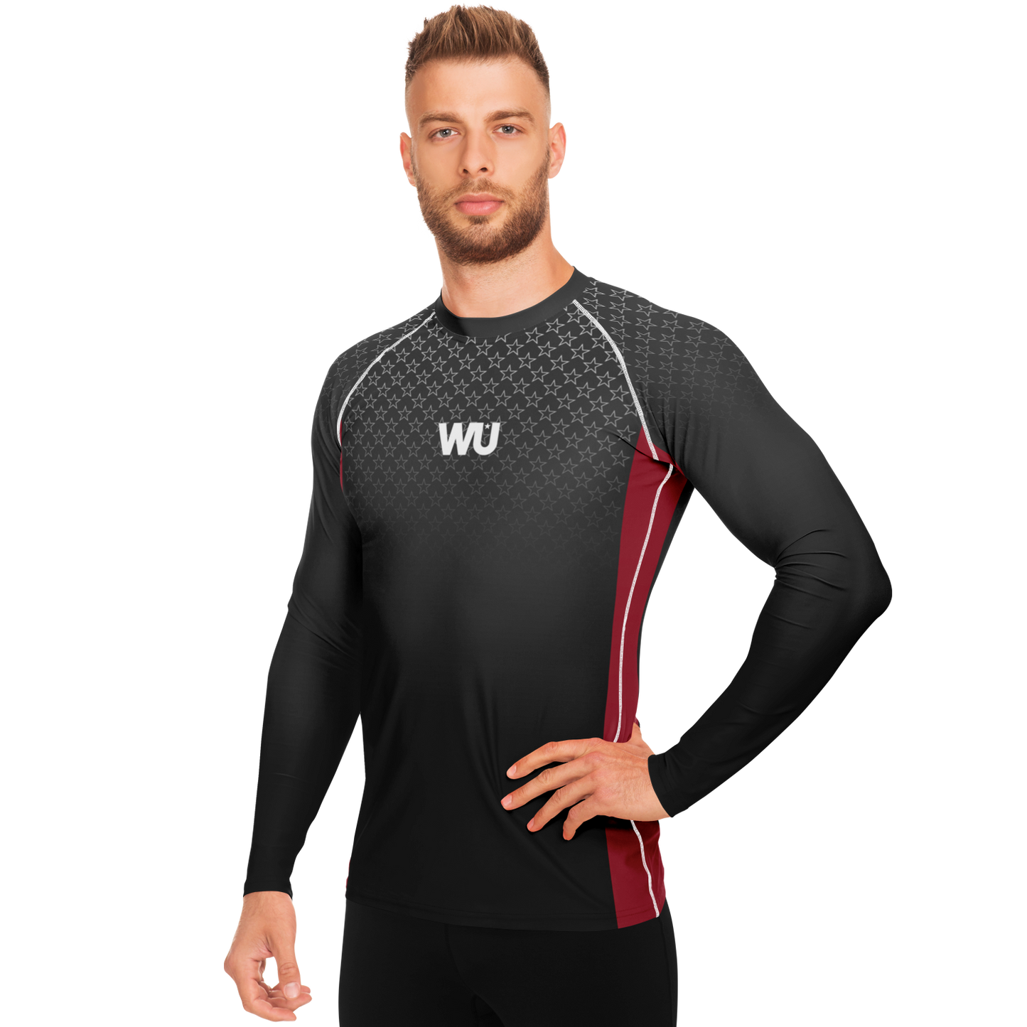 WU - Men's Rashguard - AOP 2