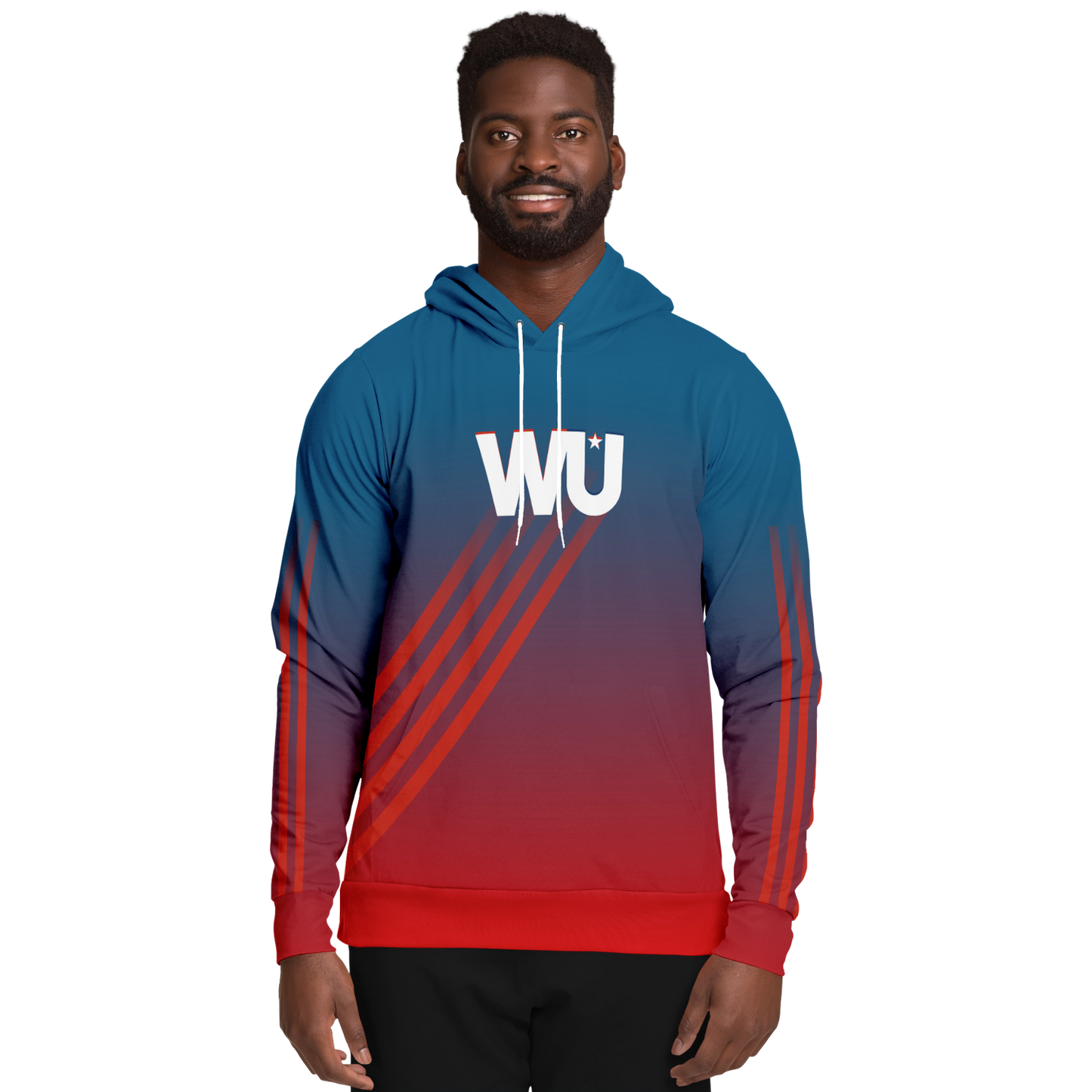 WU - Athletic Hoodie - AOP -TR