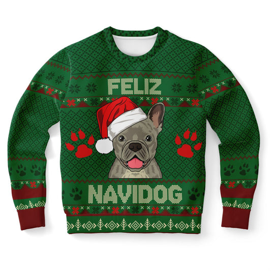 Feliz Navidog - French Bulldog