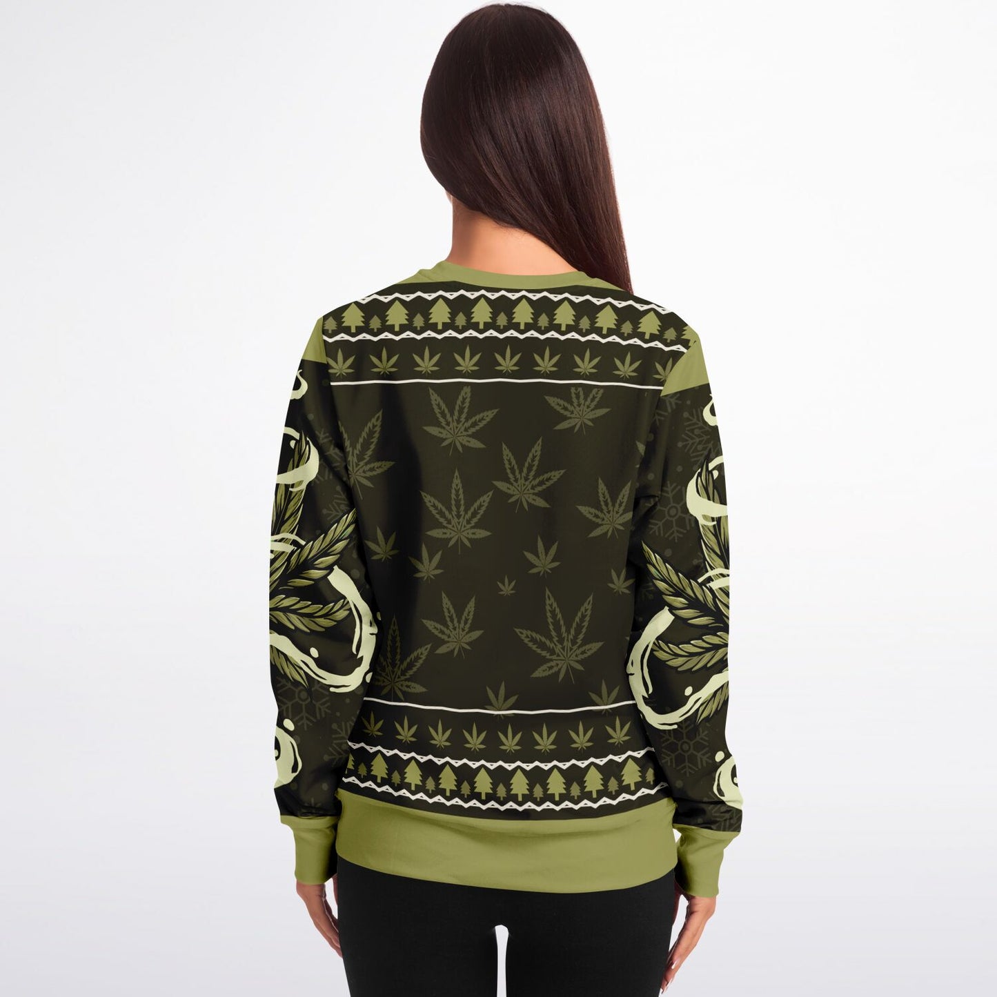 Merrijuana Christmas Weed Sweatshirt