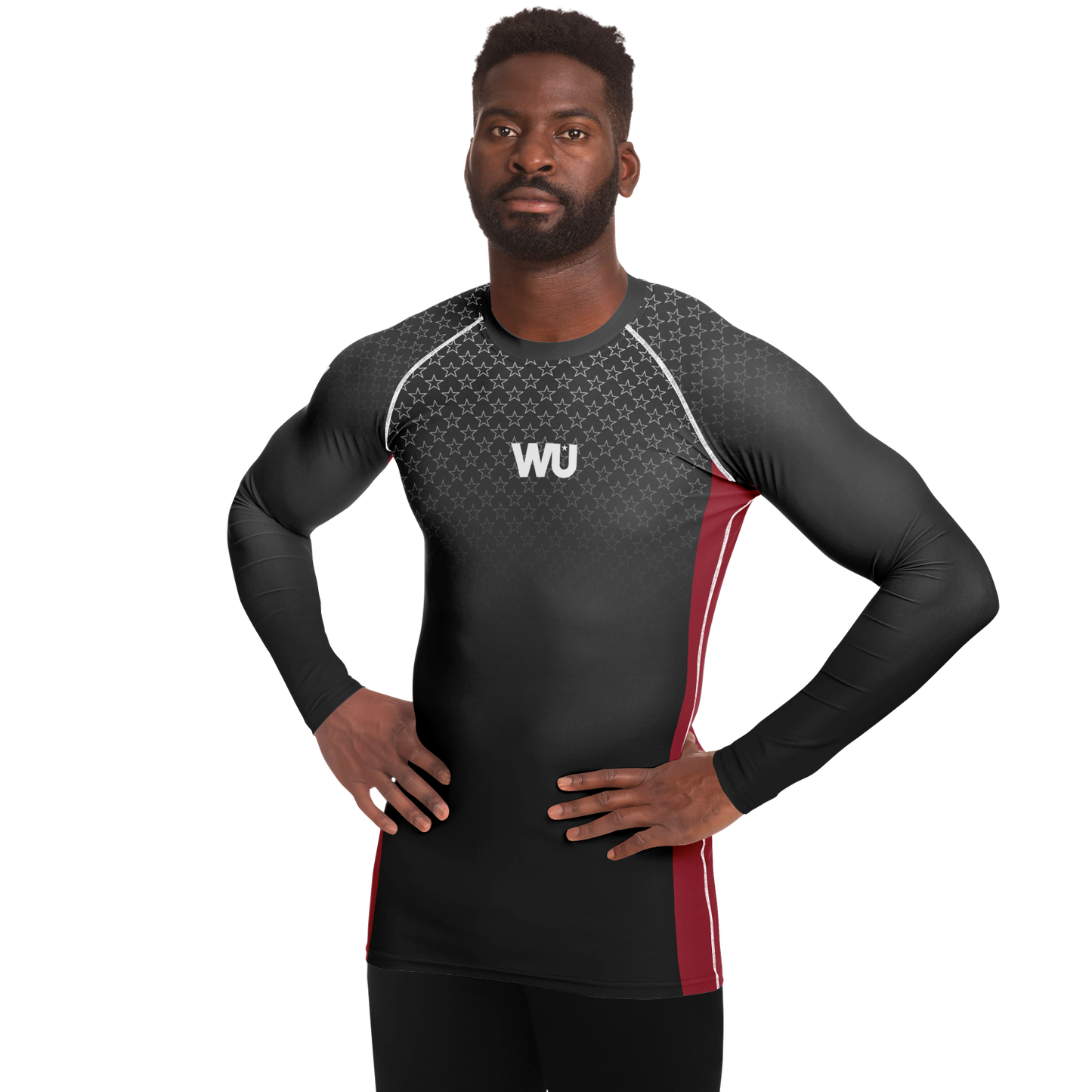 WU - Men's Rashguard - AOP 2