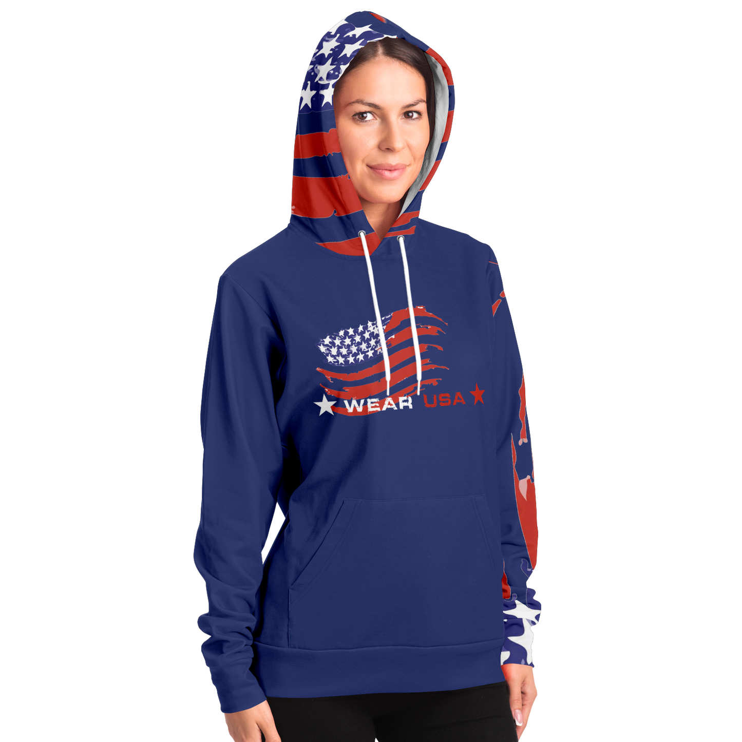 WEAR USA Blue Hoodie II