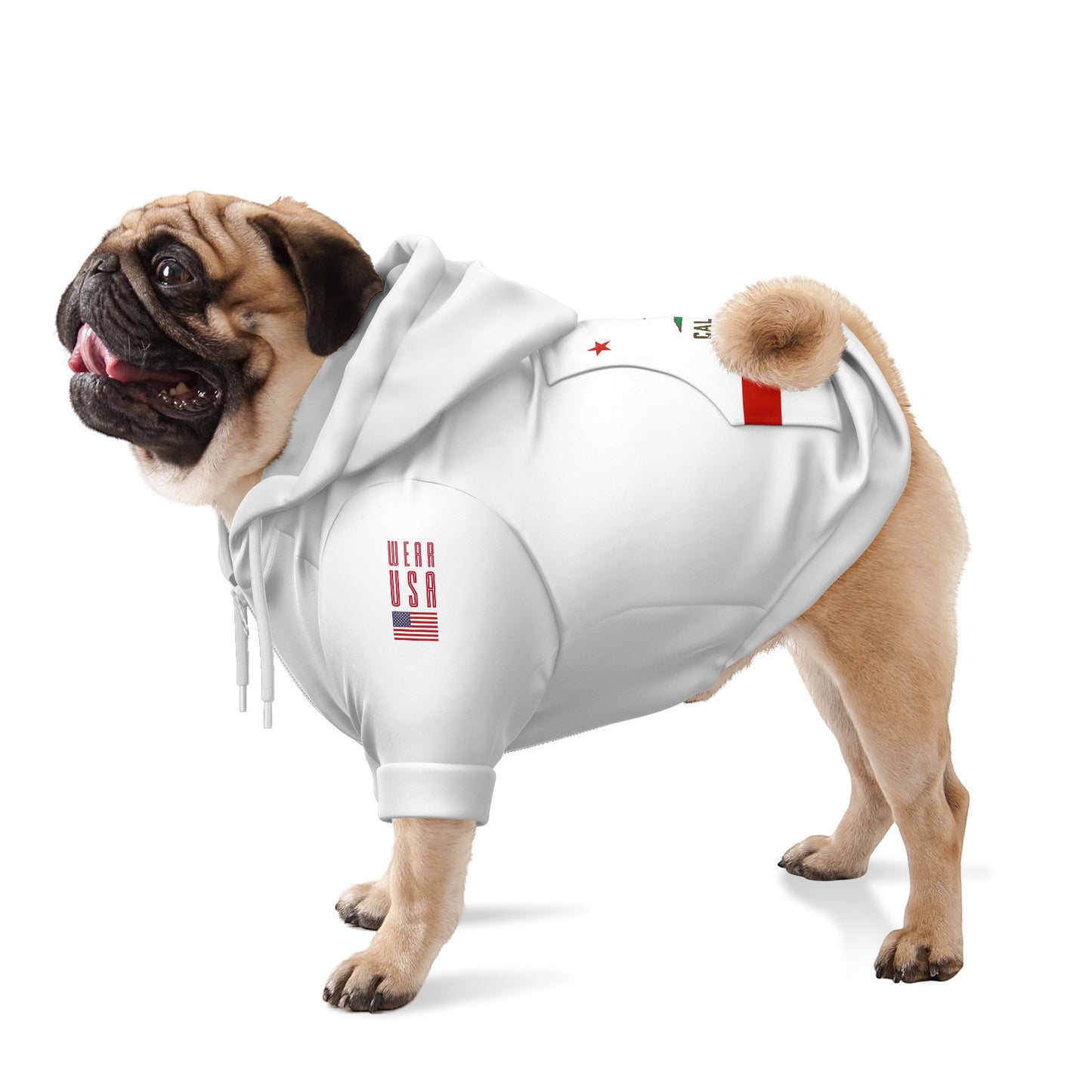 CALIFORNIA Dog Hoodie