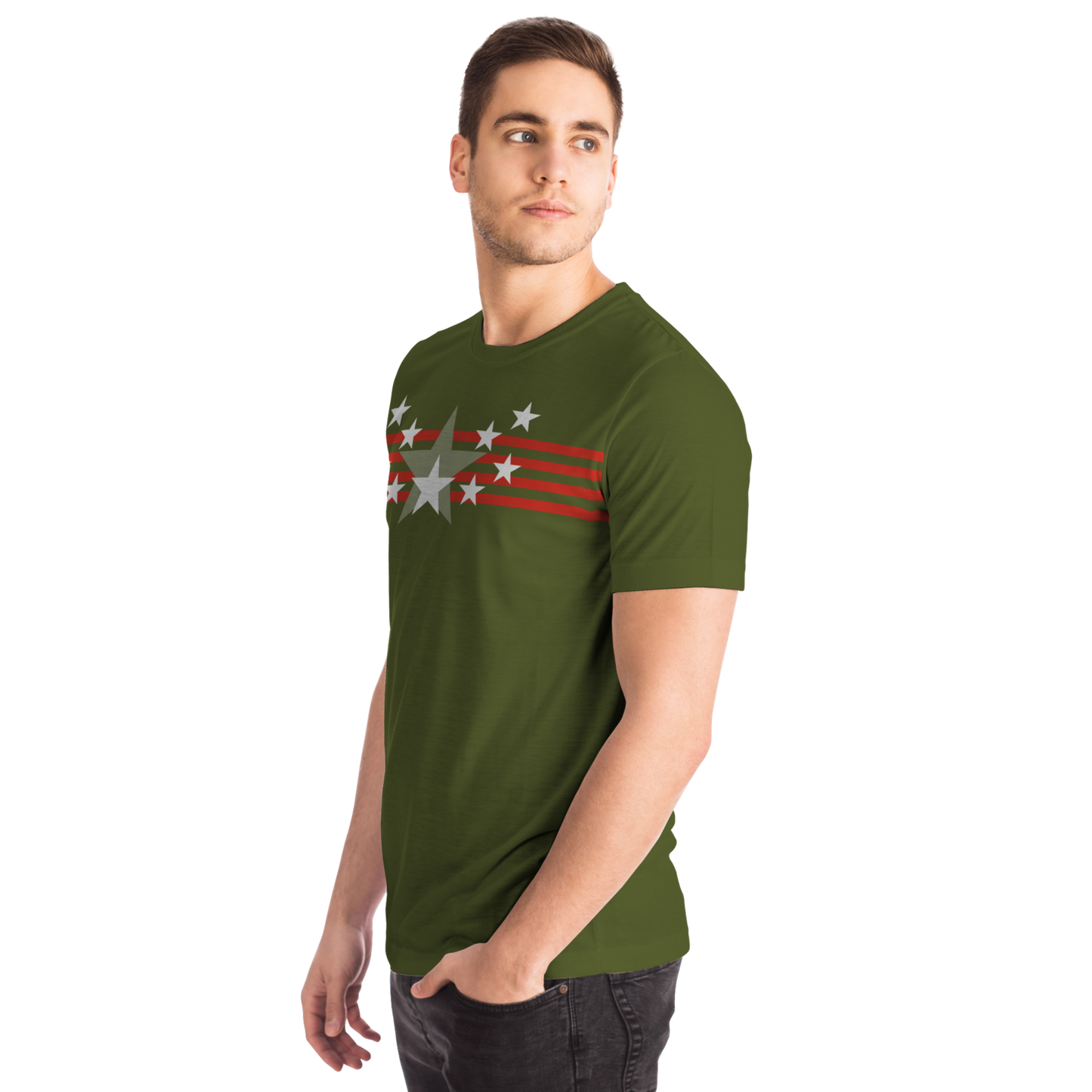 STARS & BARS G Army T-Shirt