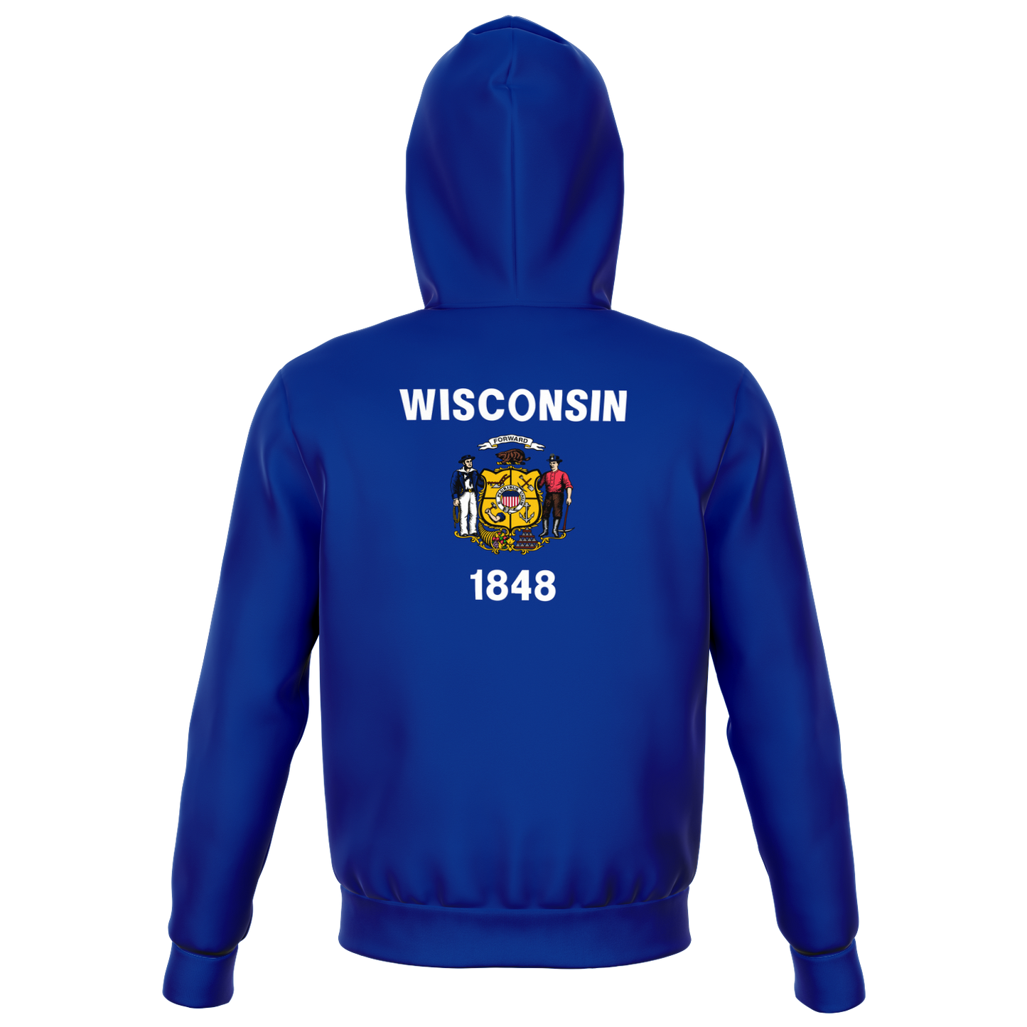 Wisconsin Zip-up Hoodie