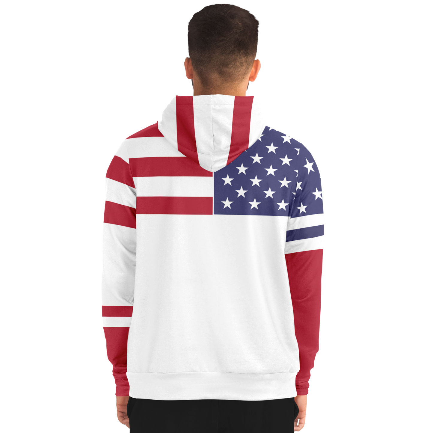 4TH of July Zip-Up Hoodie