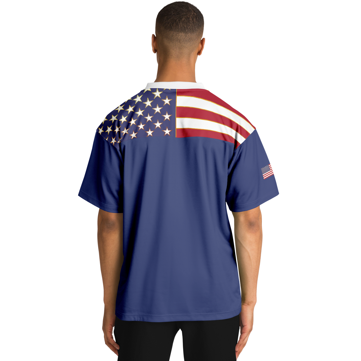 WEAR USA Flag Baseball Jersey