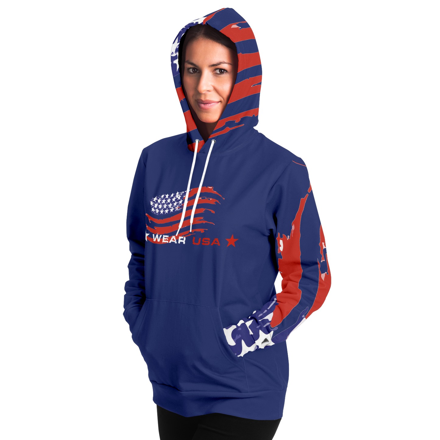 WEAR USA Blue Hoodie II