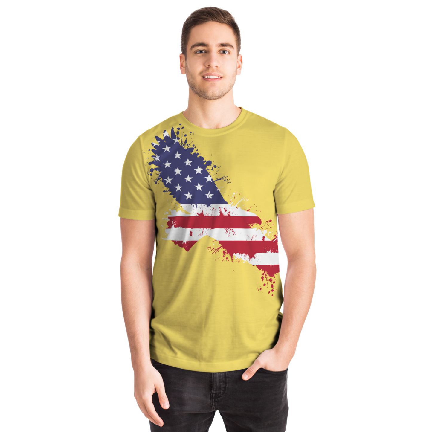 WEAR USA Yellow T-Shirt