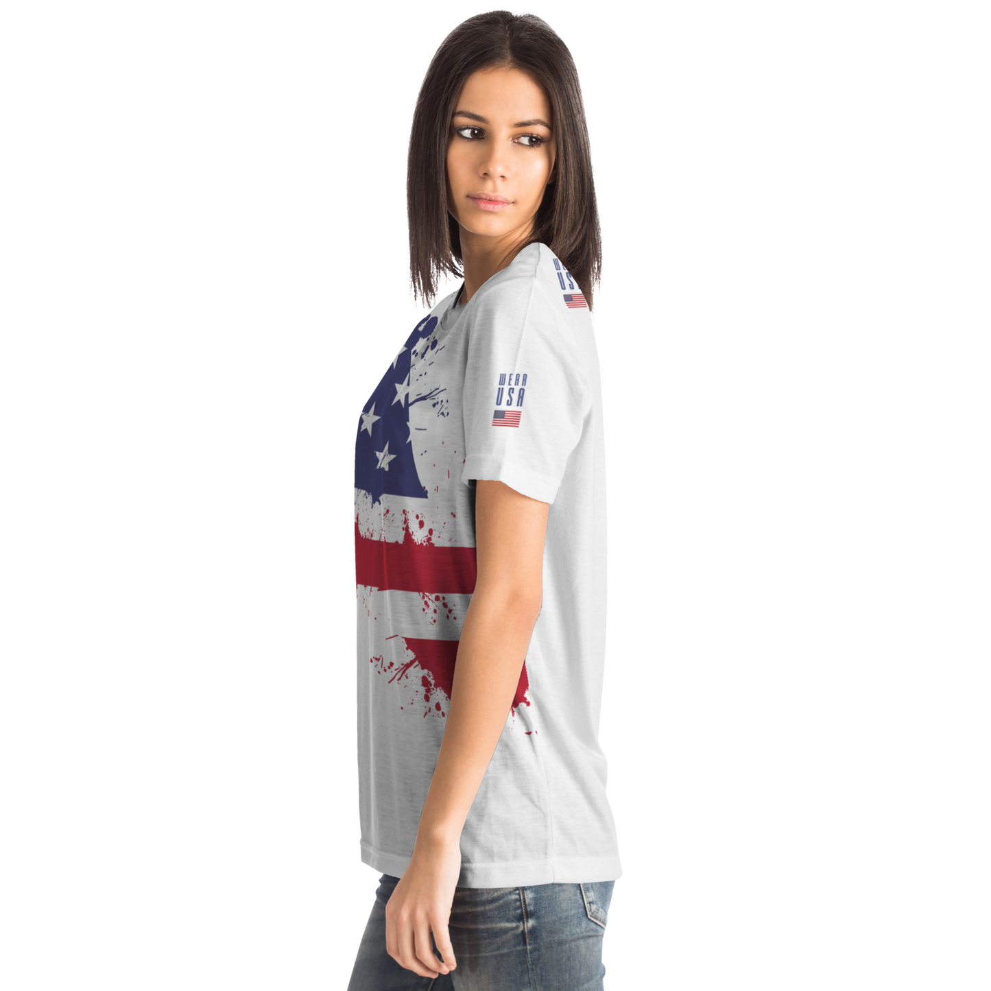 WEAR USA Eagle White T-Shirt