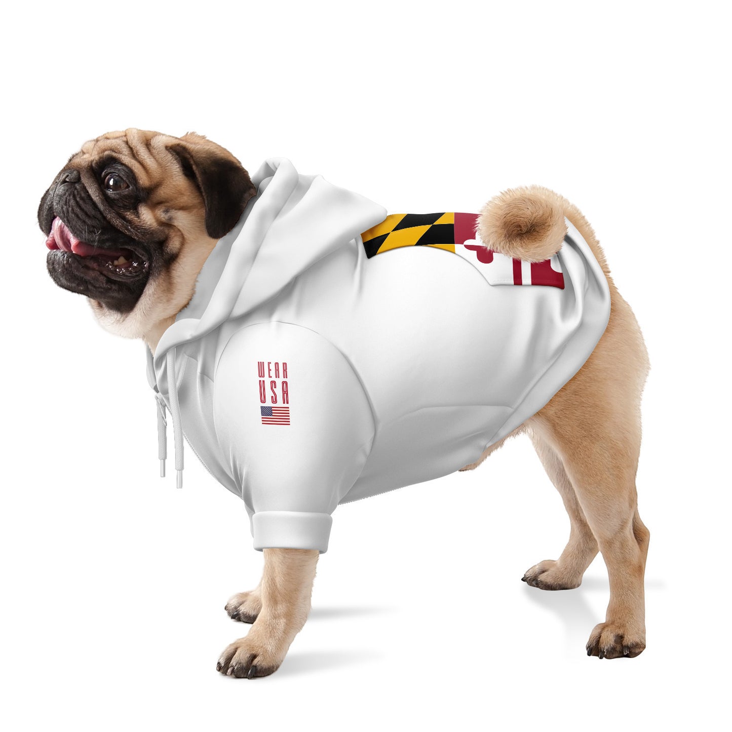 MARYLAND Dog Hoodie