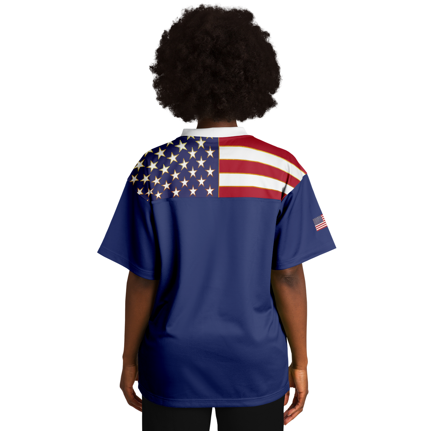 WEAR USA Flag Baseball Jersey