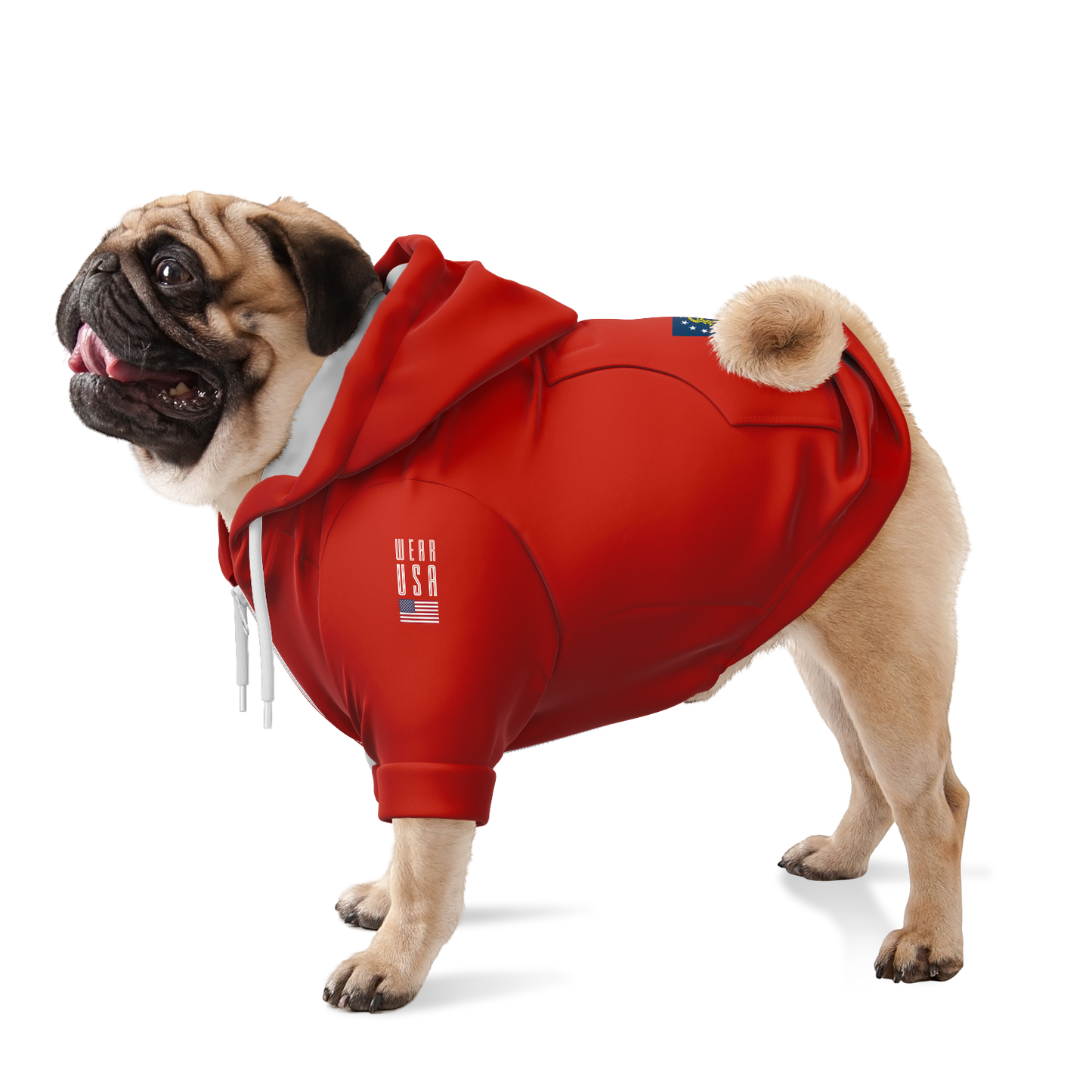 GEORGIA Dog Hoodie