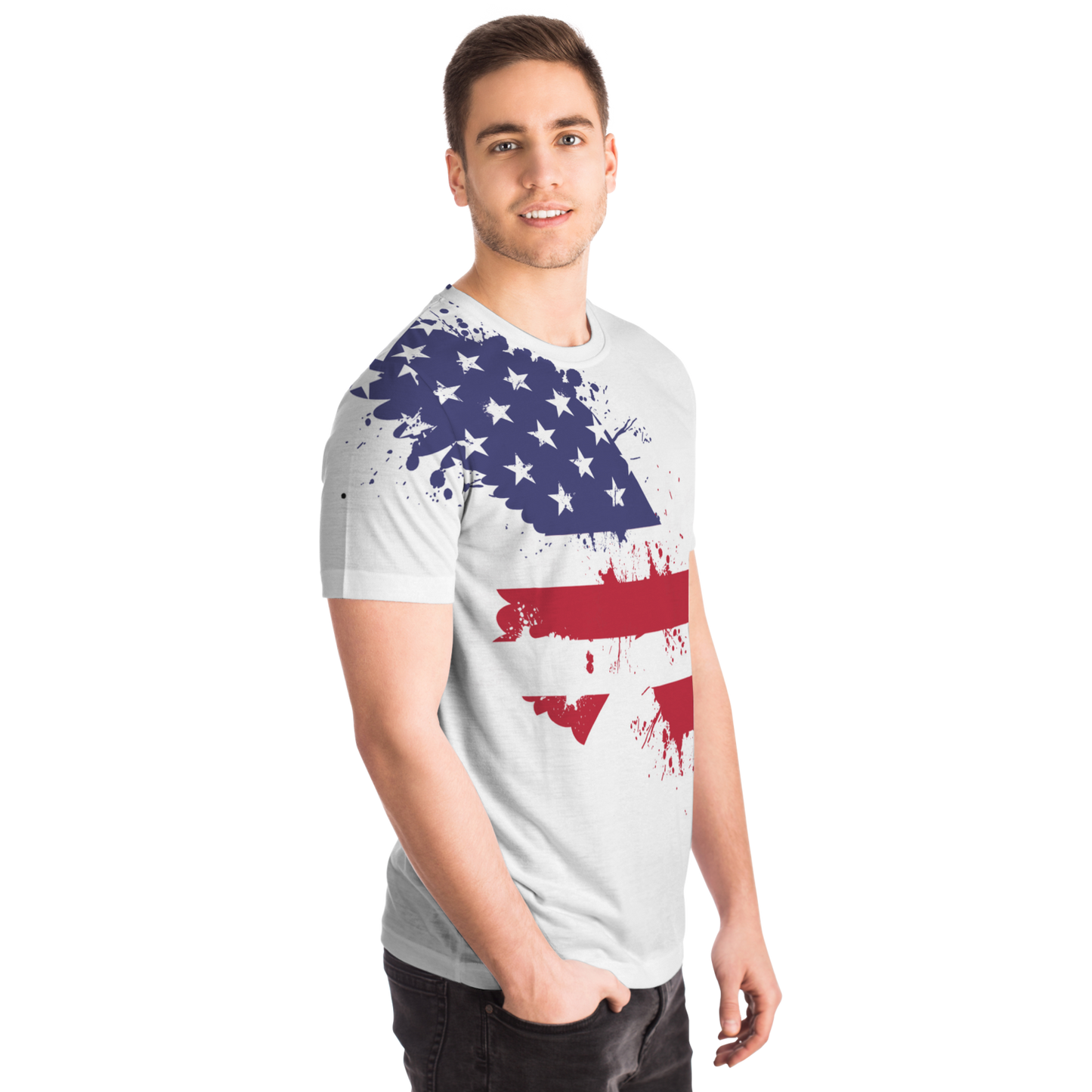 WEAR USA Eagle White T-Shirt