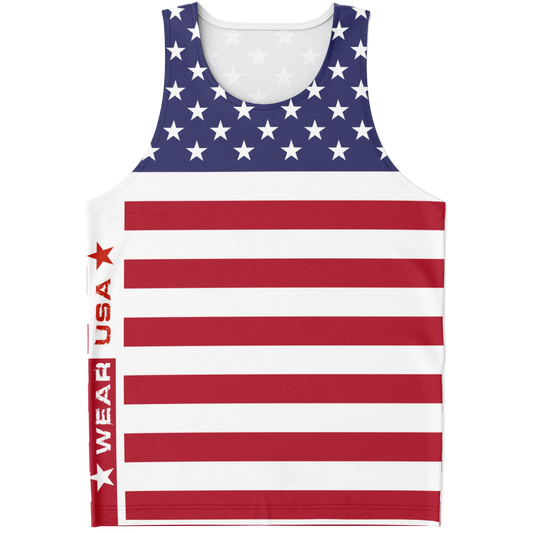 WEAR USA Flag Tank Top