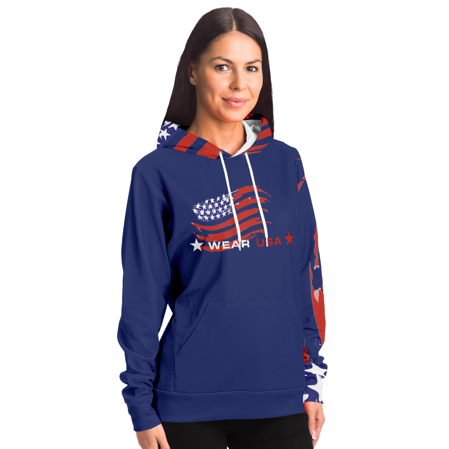 WEAR USA Blue Hoodie II