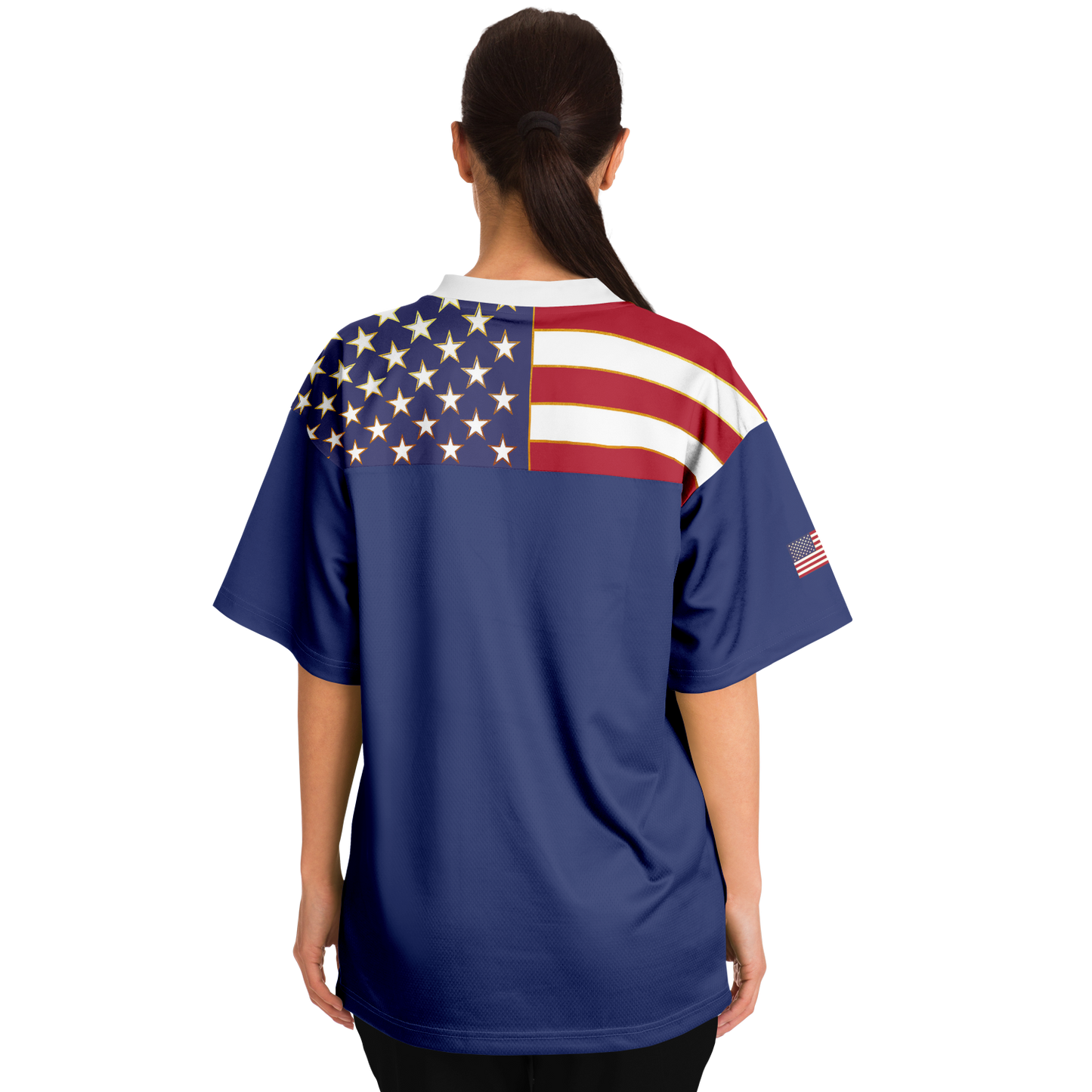 WEAR USA Flag Baseball Jersey