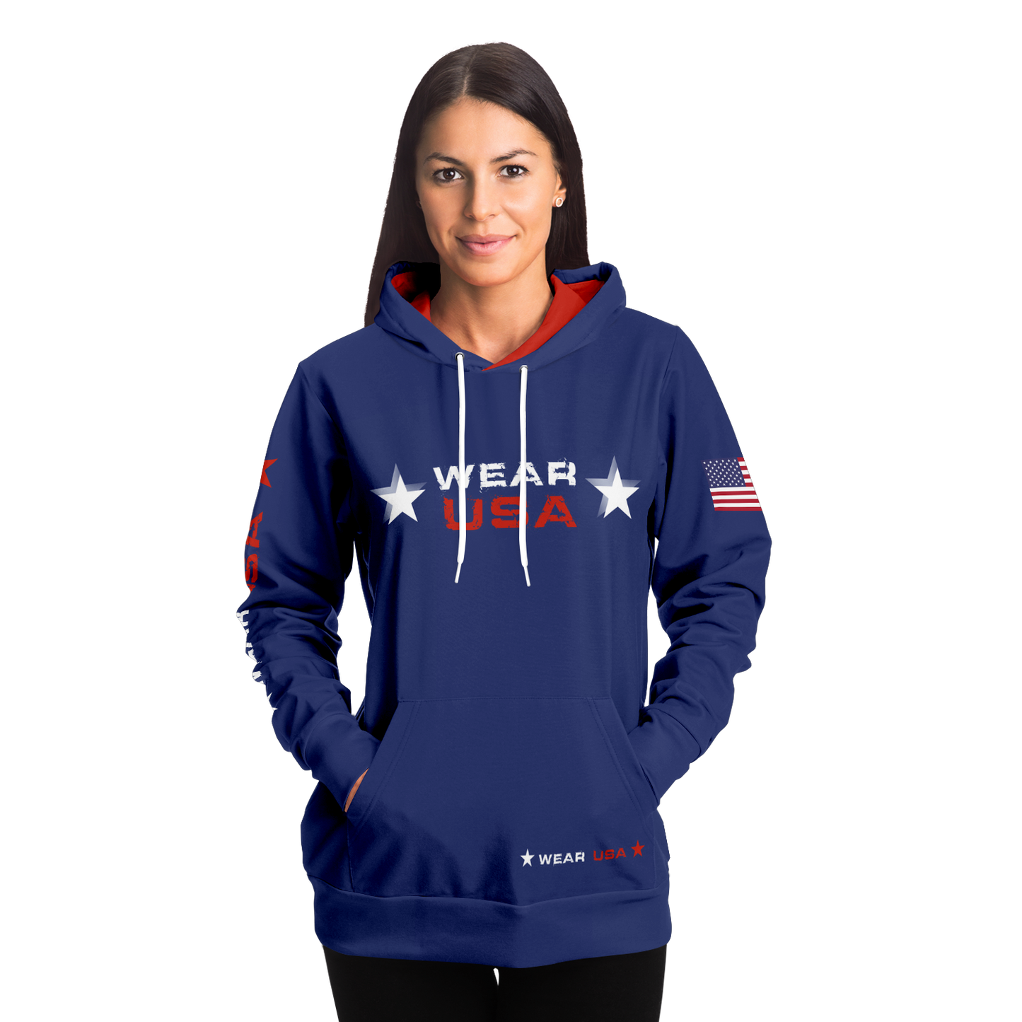 WEAR USA Blue Hooded