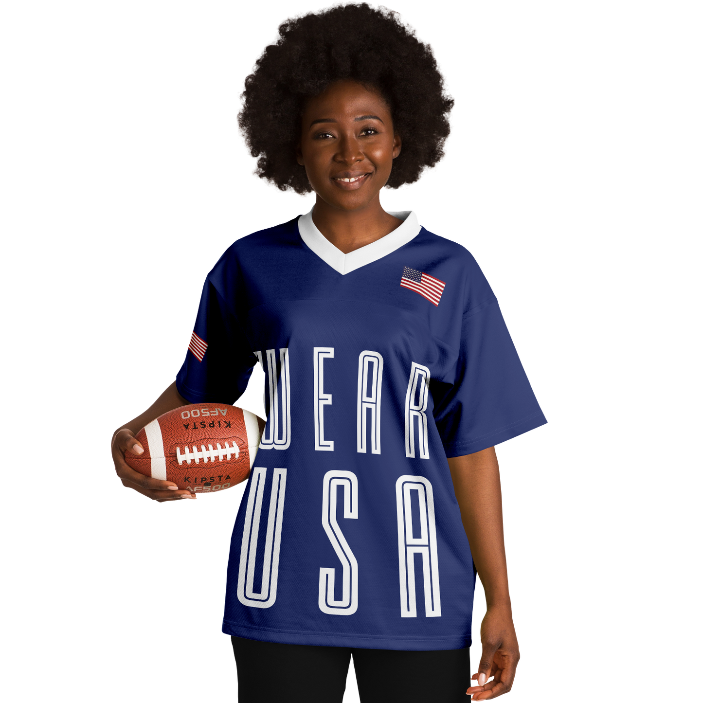 WEAR USA Flag Baseball Jersey