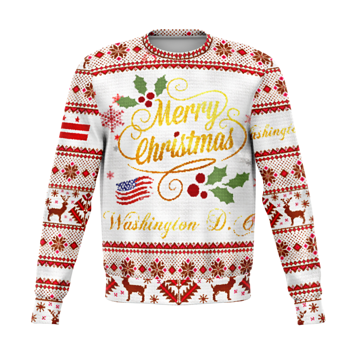 WASHINGTON D.C XMAS SWEATER