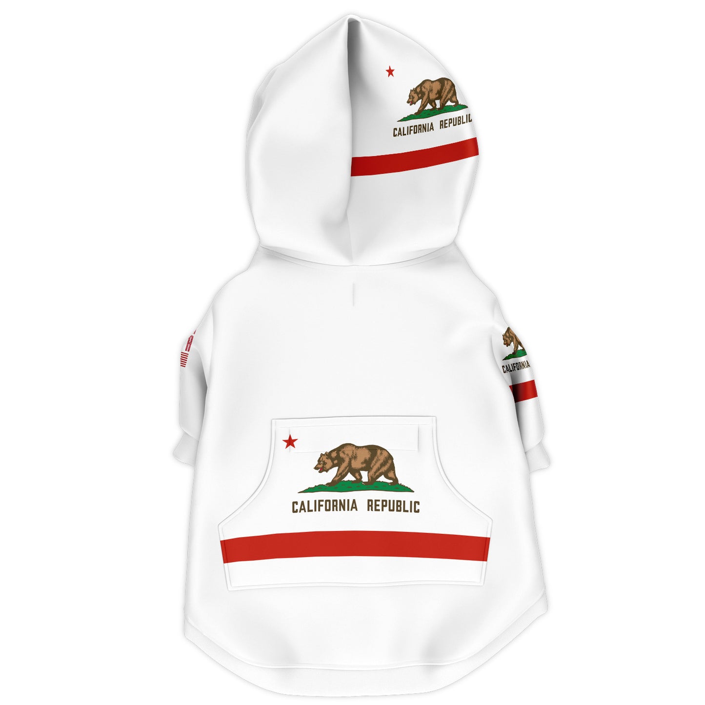 CALIFORNIA Dog Hoodie