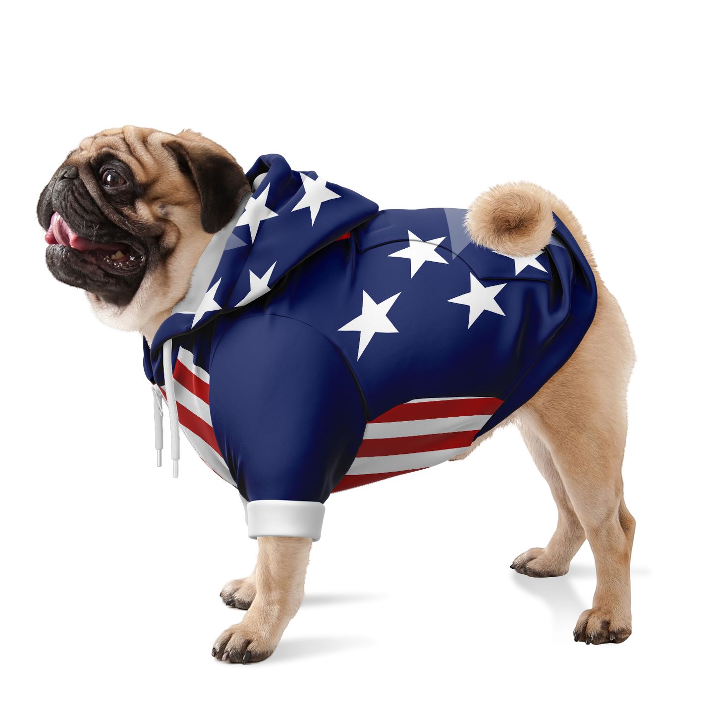 Cap USA Dog Hoodie