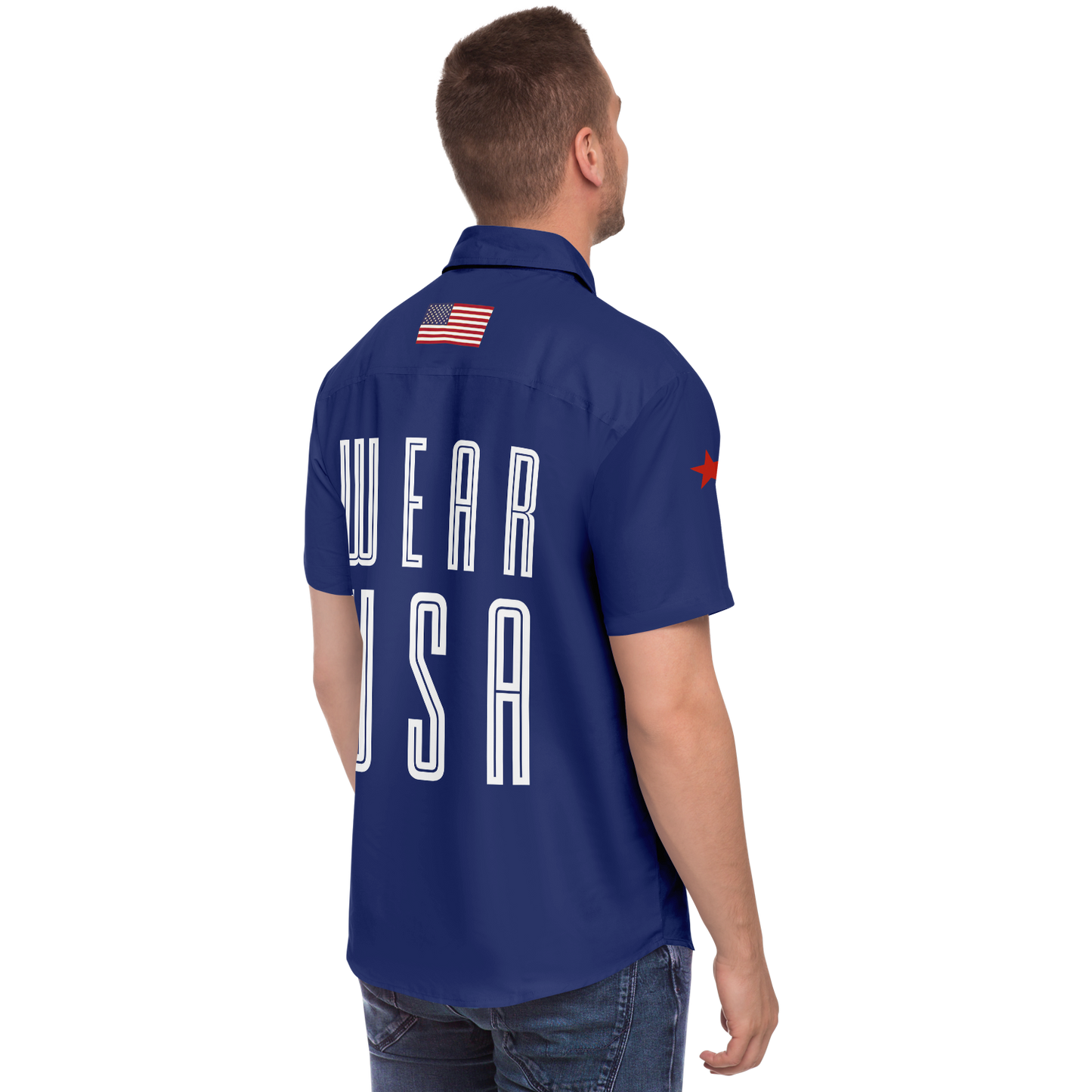 WEAR USA Blue Shirt