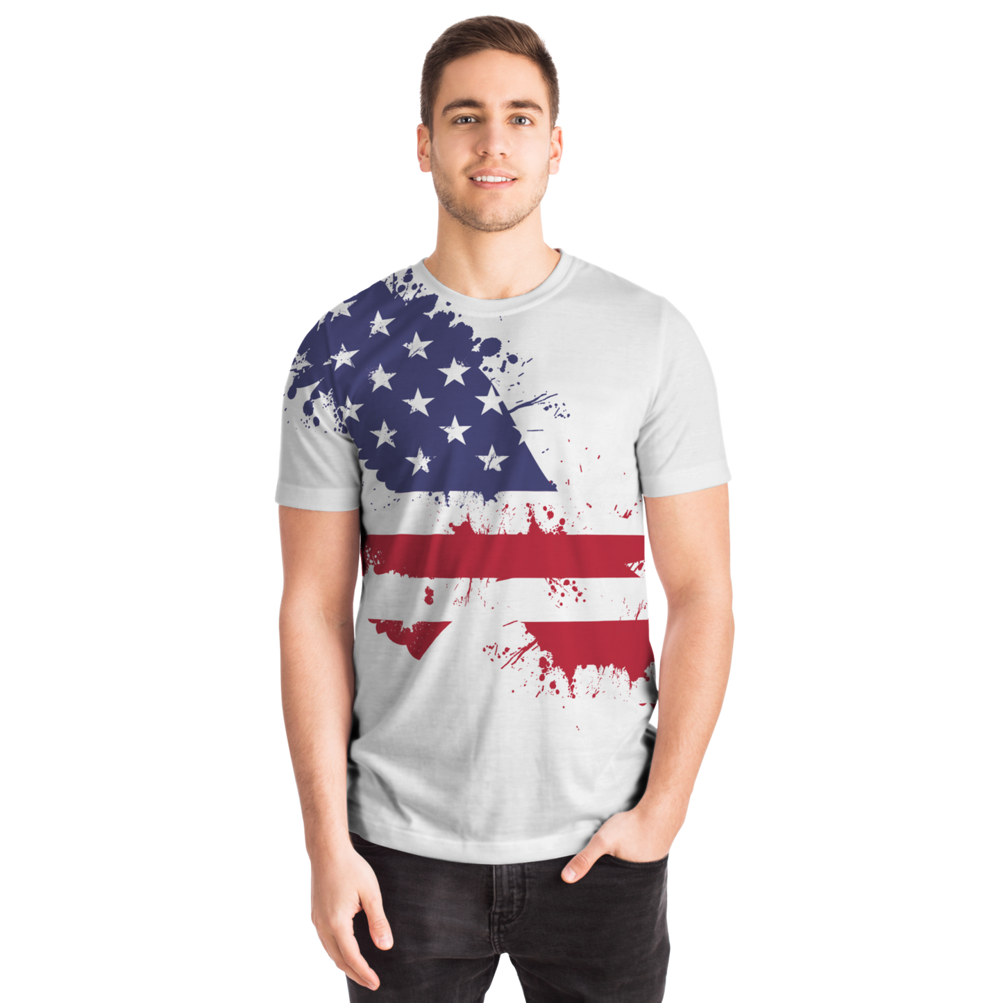 WEAR USA Eagle White T-Shirt