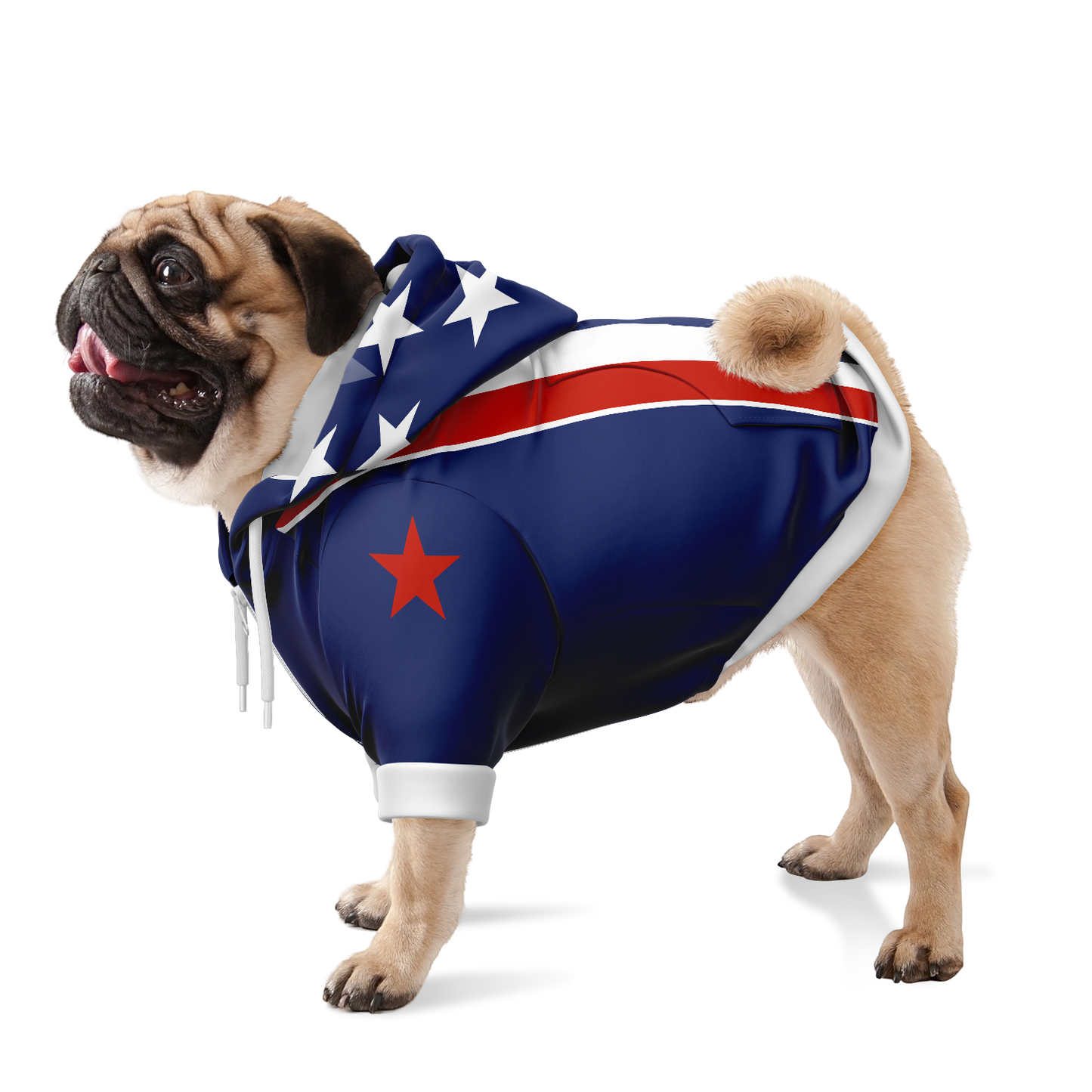 STARS & BARS Dog Hoodie