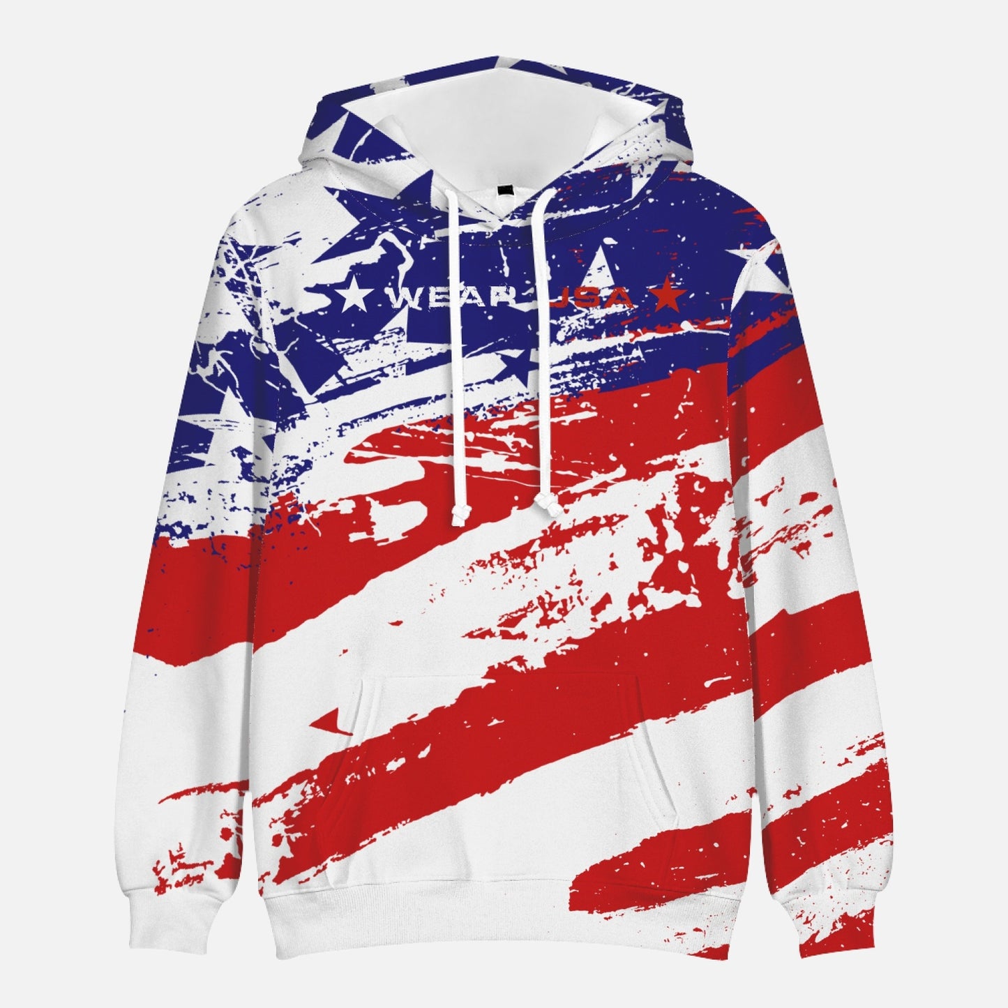 WEAR USA Flag Splash Hoodie