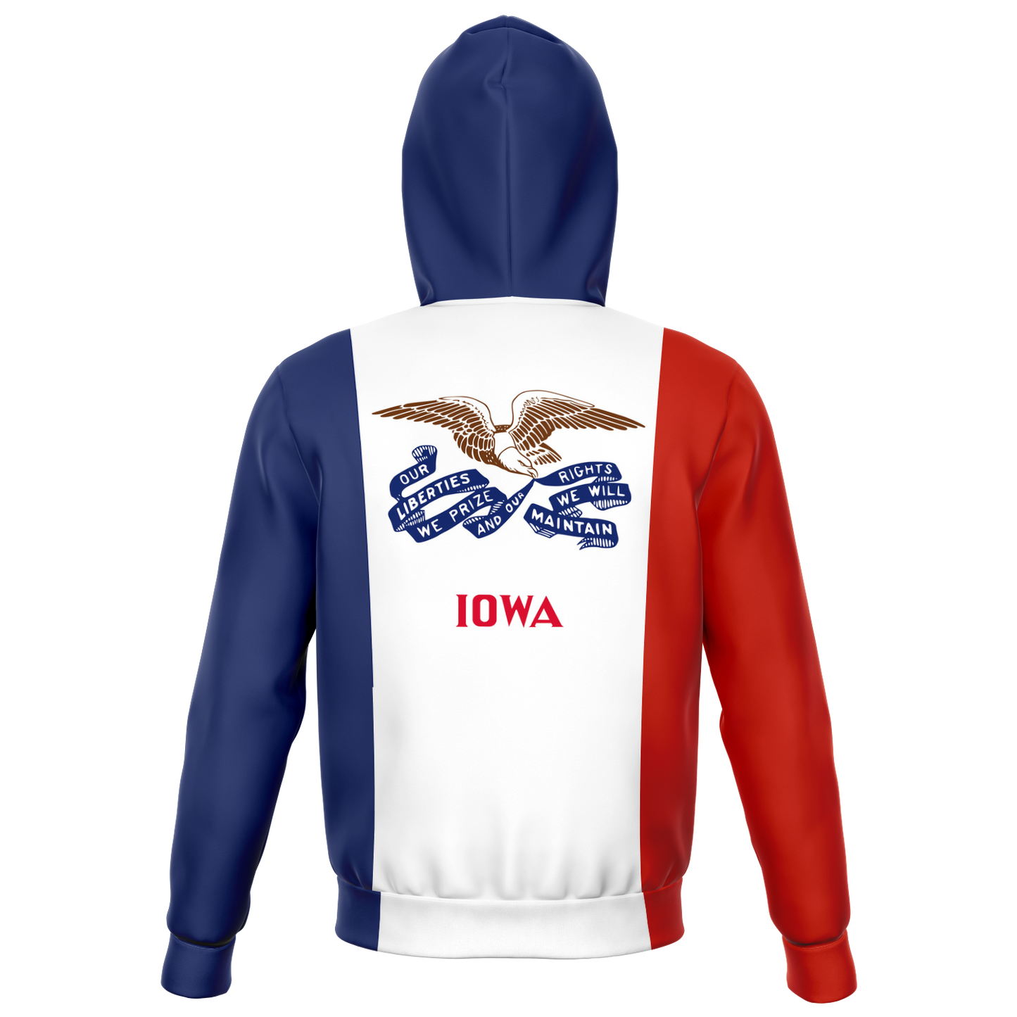 Iowa Zip-up Hoodie