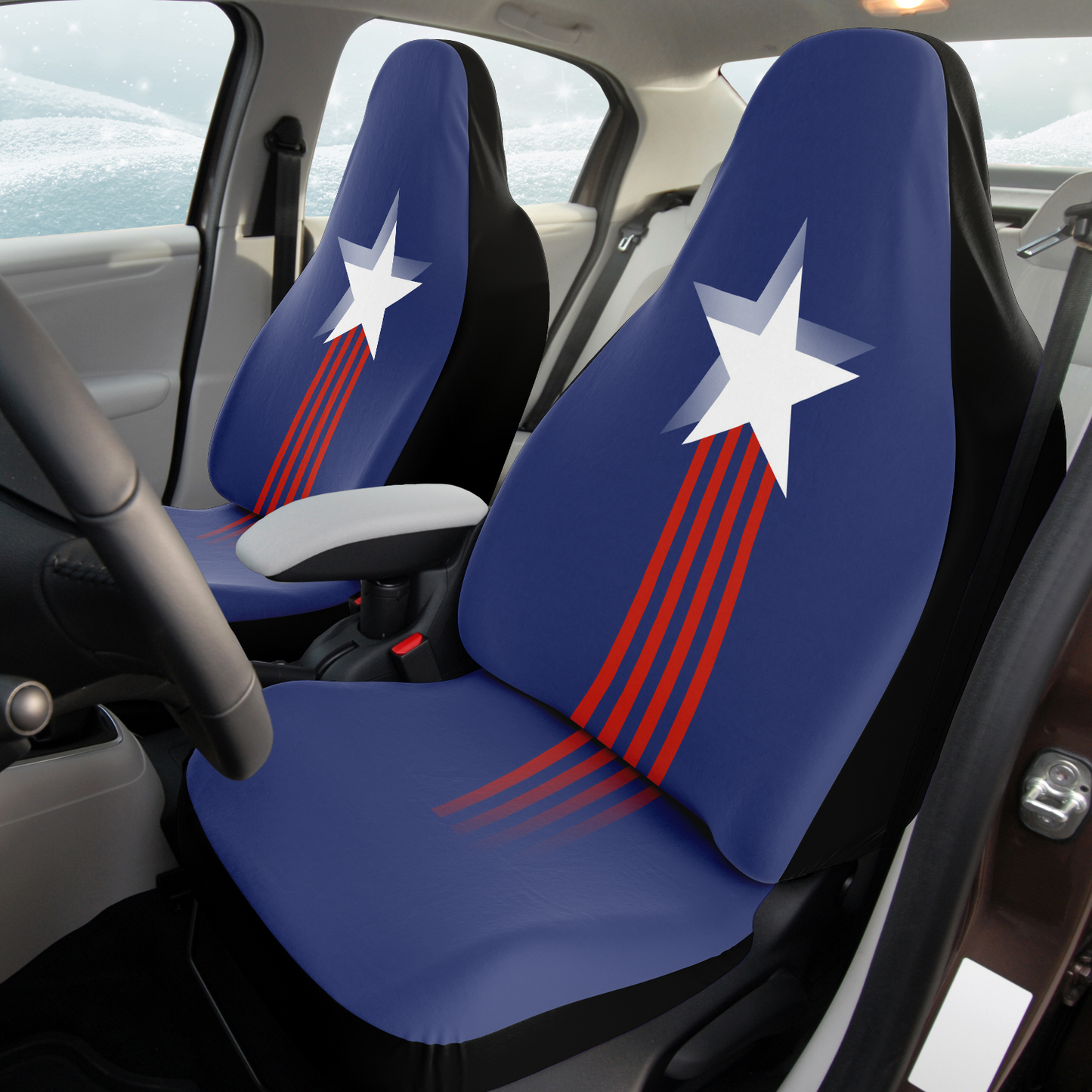 STAR Car Seat Cover