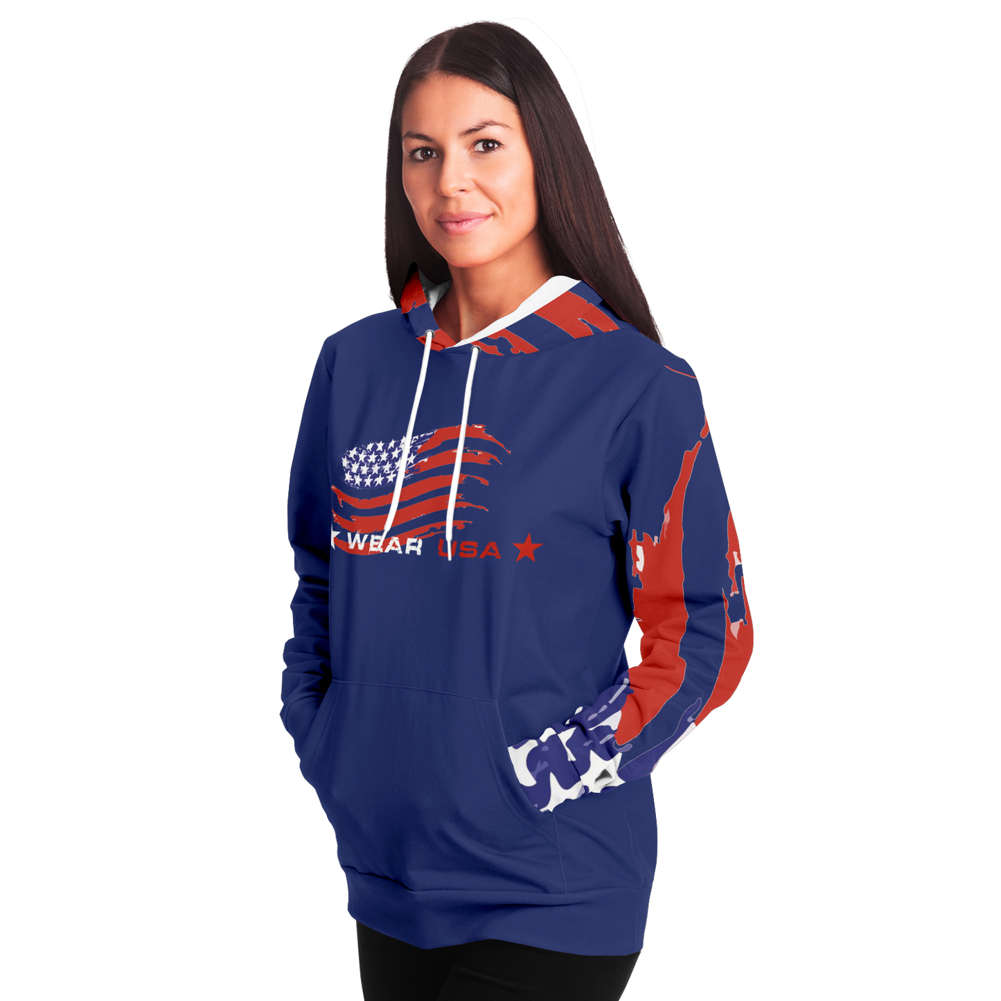 WEAR USA Blue Hoodie II