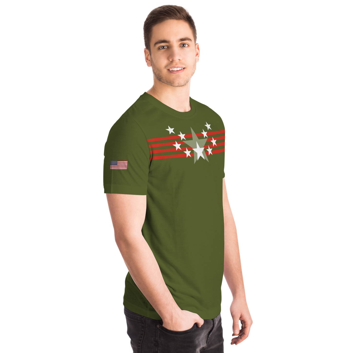 STARS & BARS G Army T-Shirt