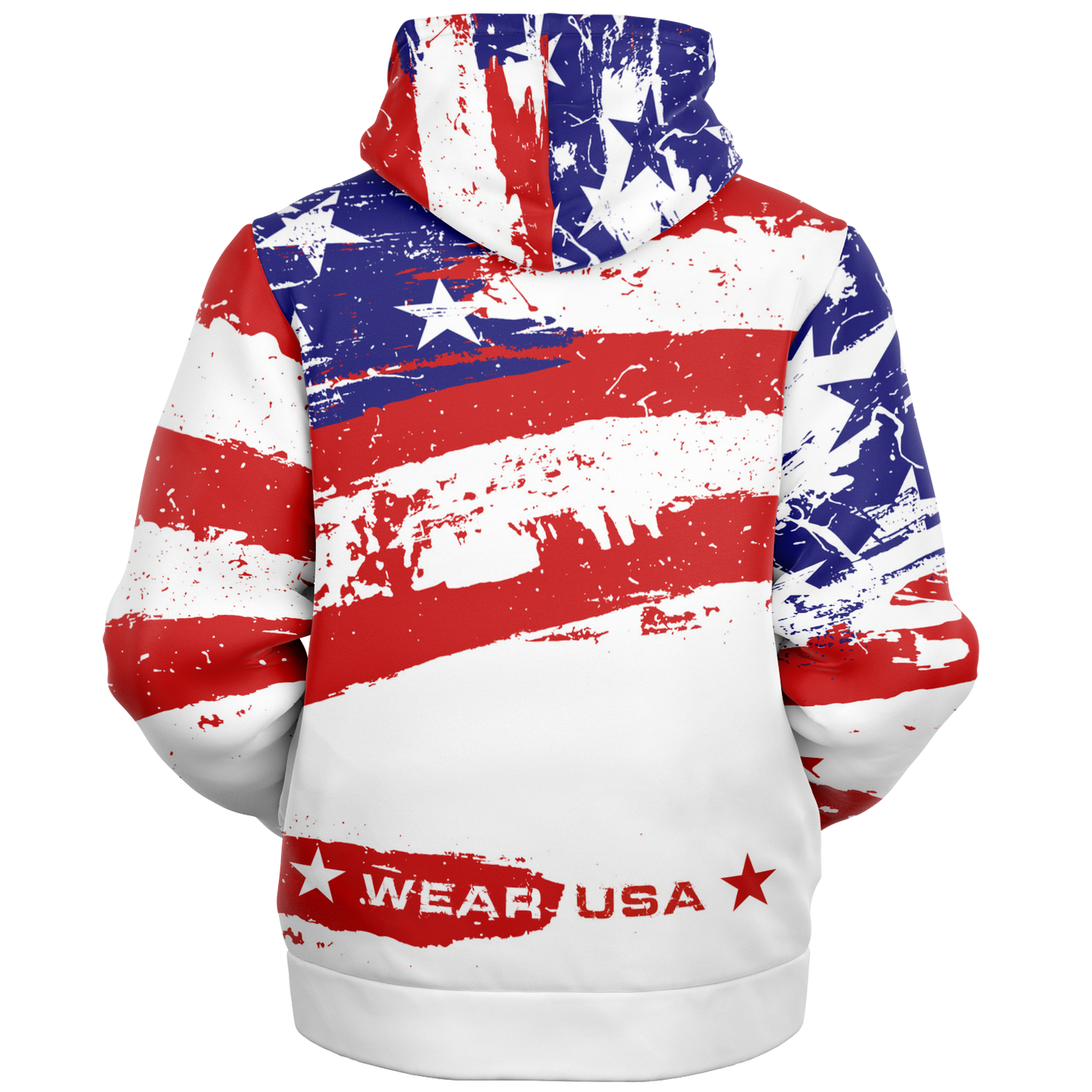 WEAR USA Splash Flag Open Hoodie W