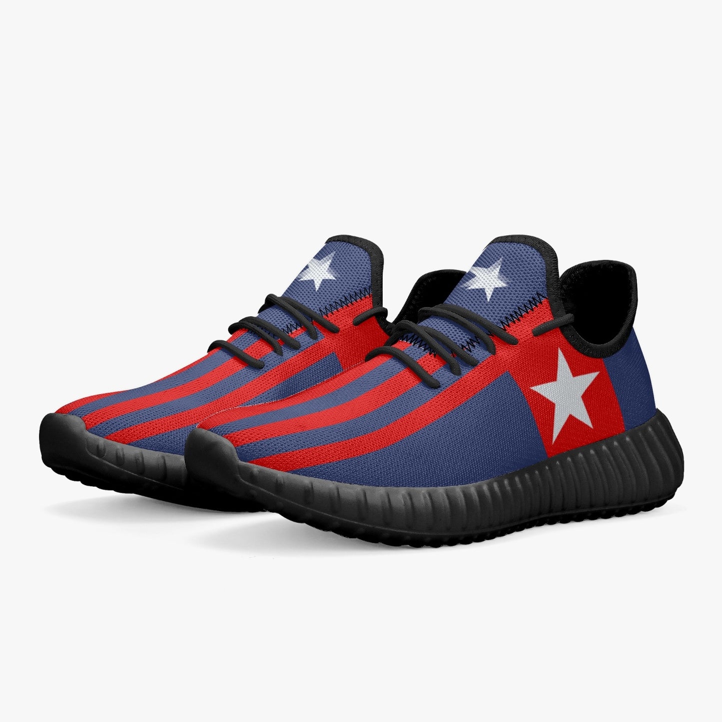 STARS & BARS Mesh Knit Sneakers