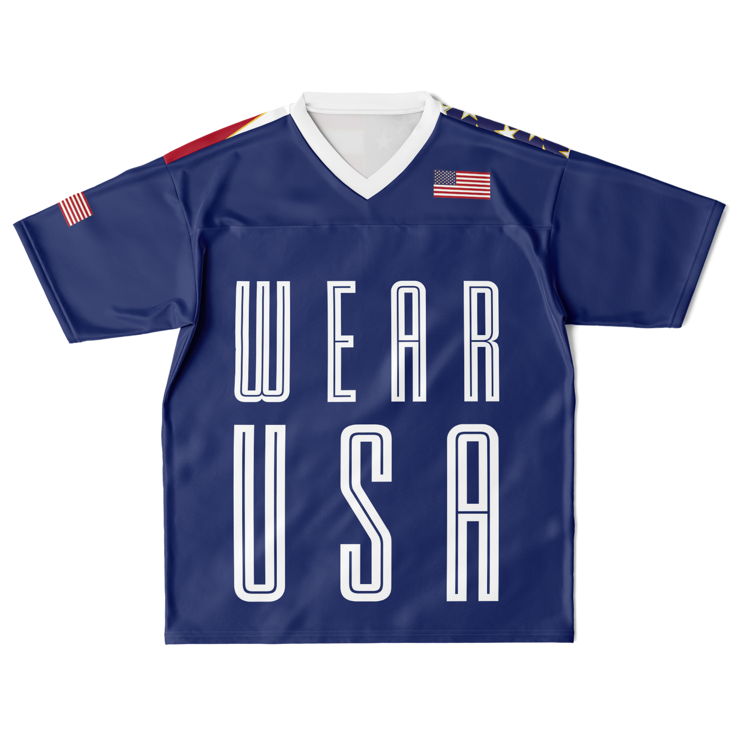 WEAR USA Flag Baseball Jersey