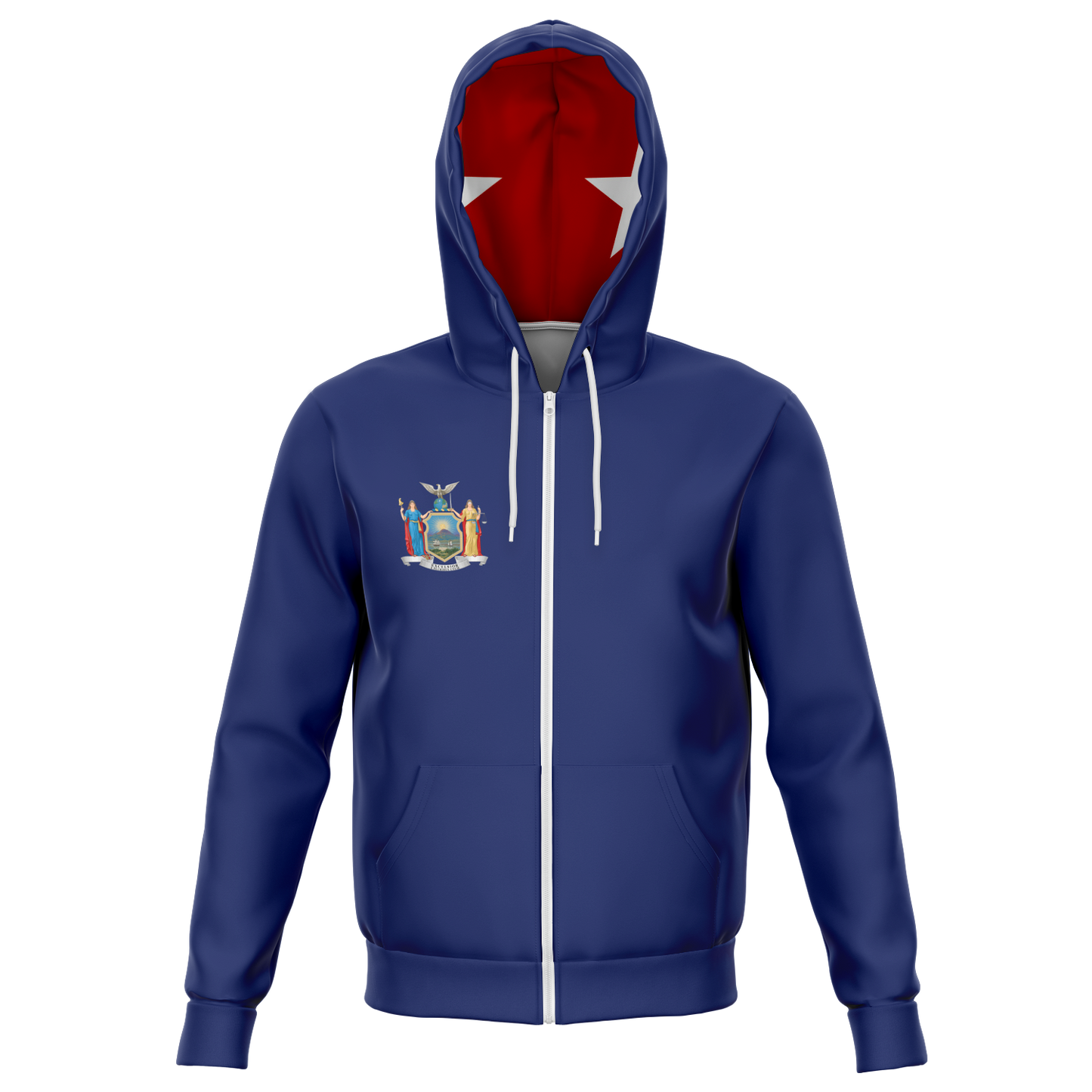 New York Zip-up Hoodie