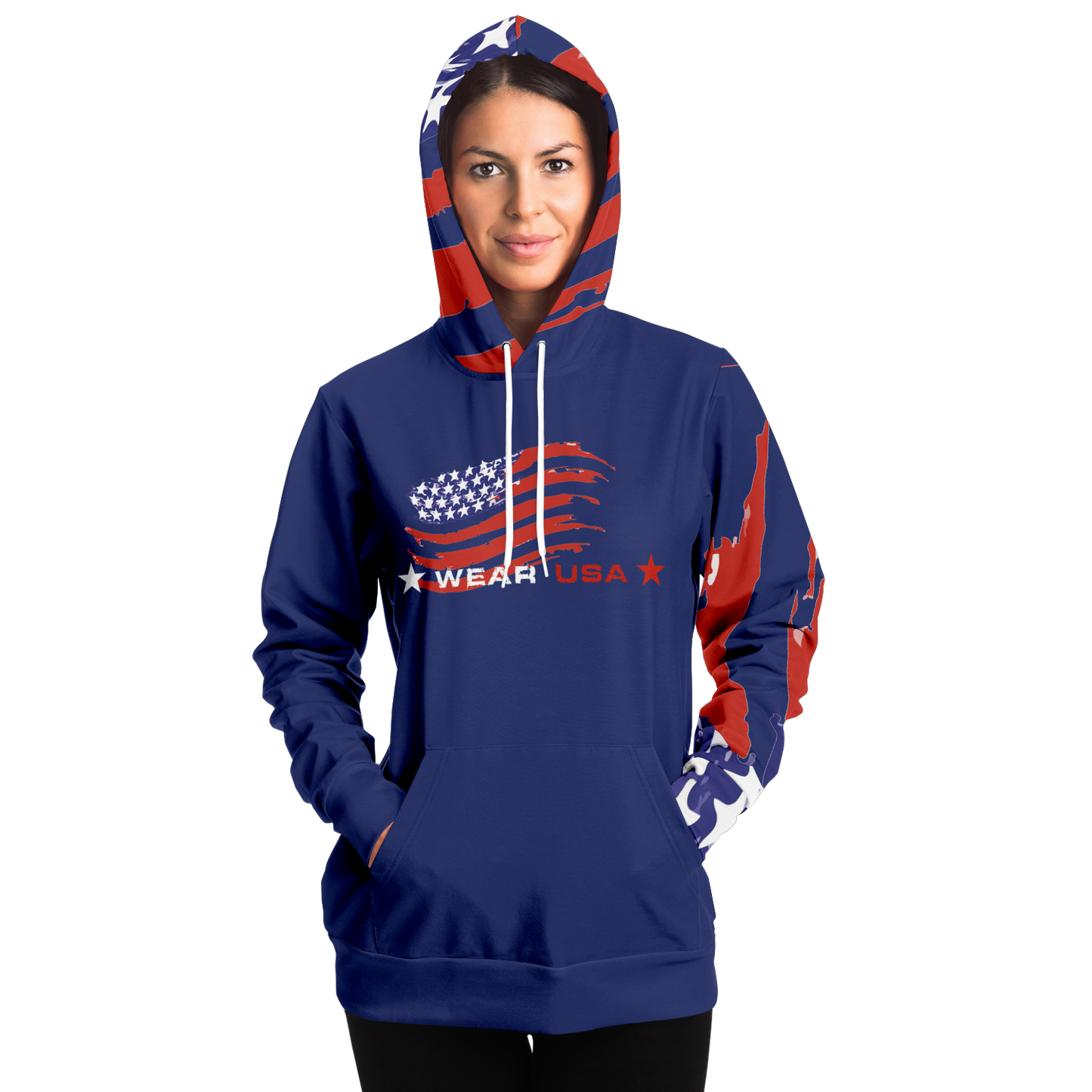 WEAR USA Blue Hoodie II