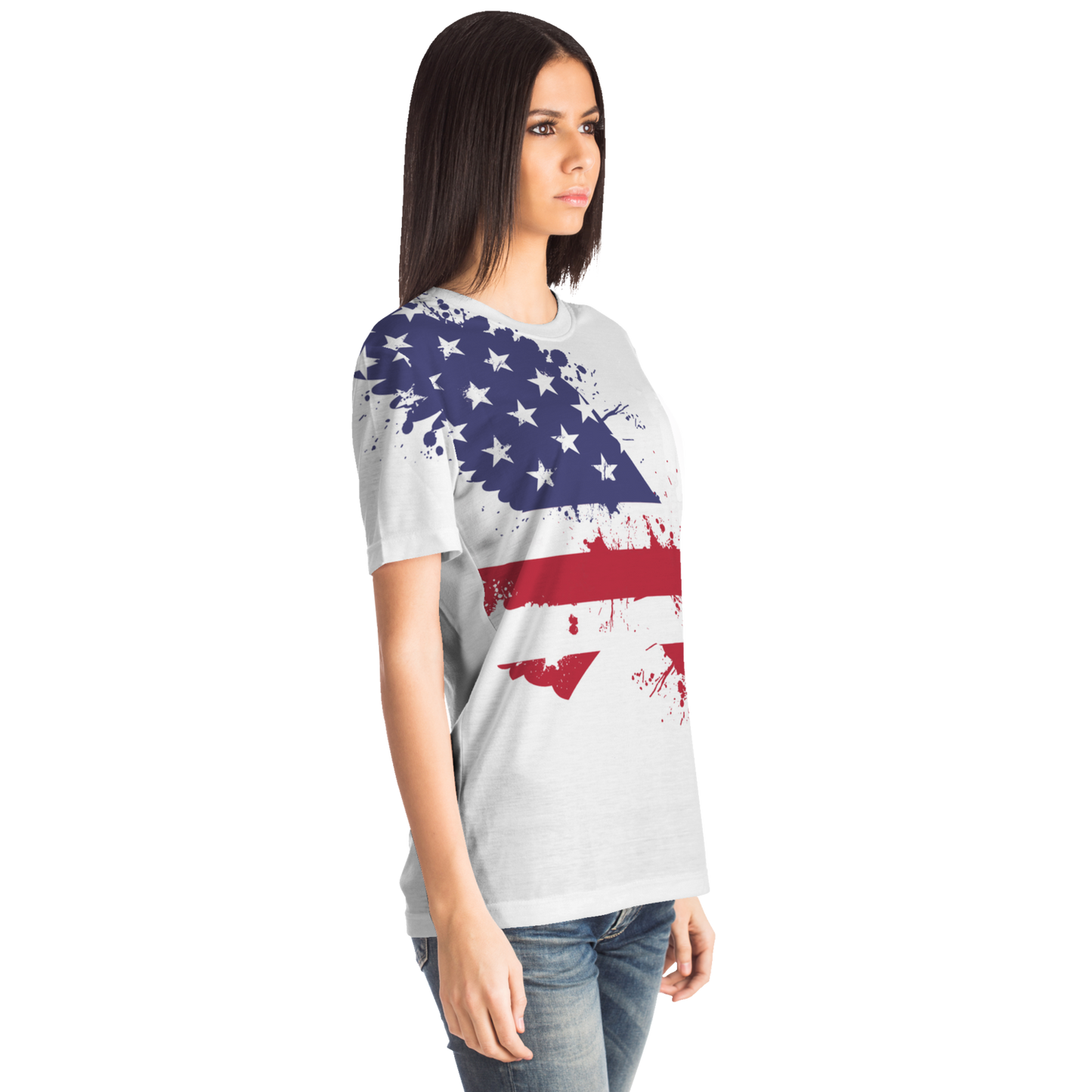 WEAR USA Eagle White T-Shirt