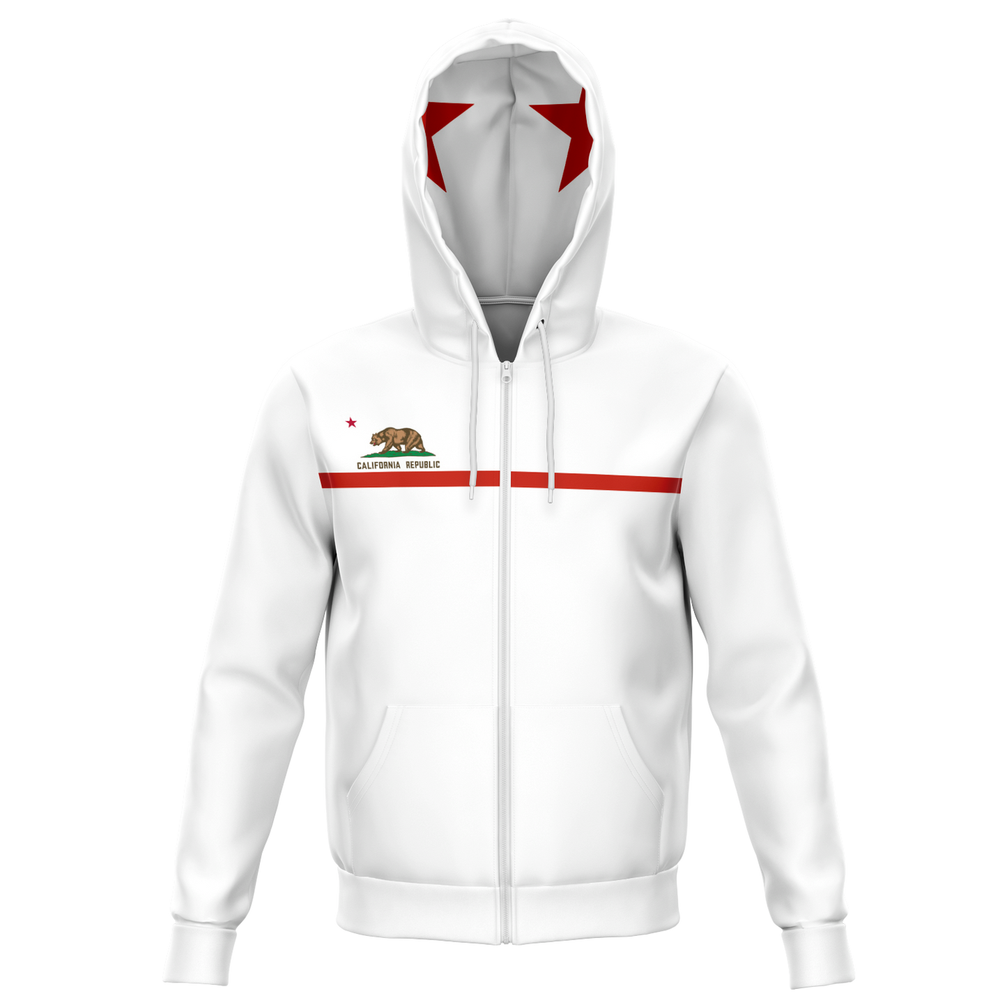 California Zip-up Hoodie