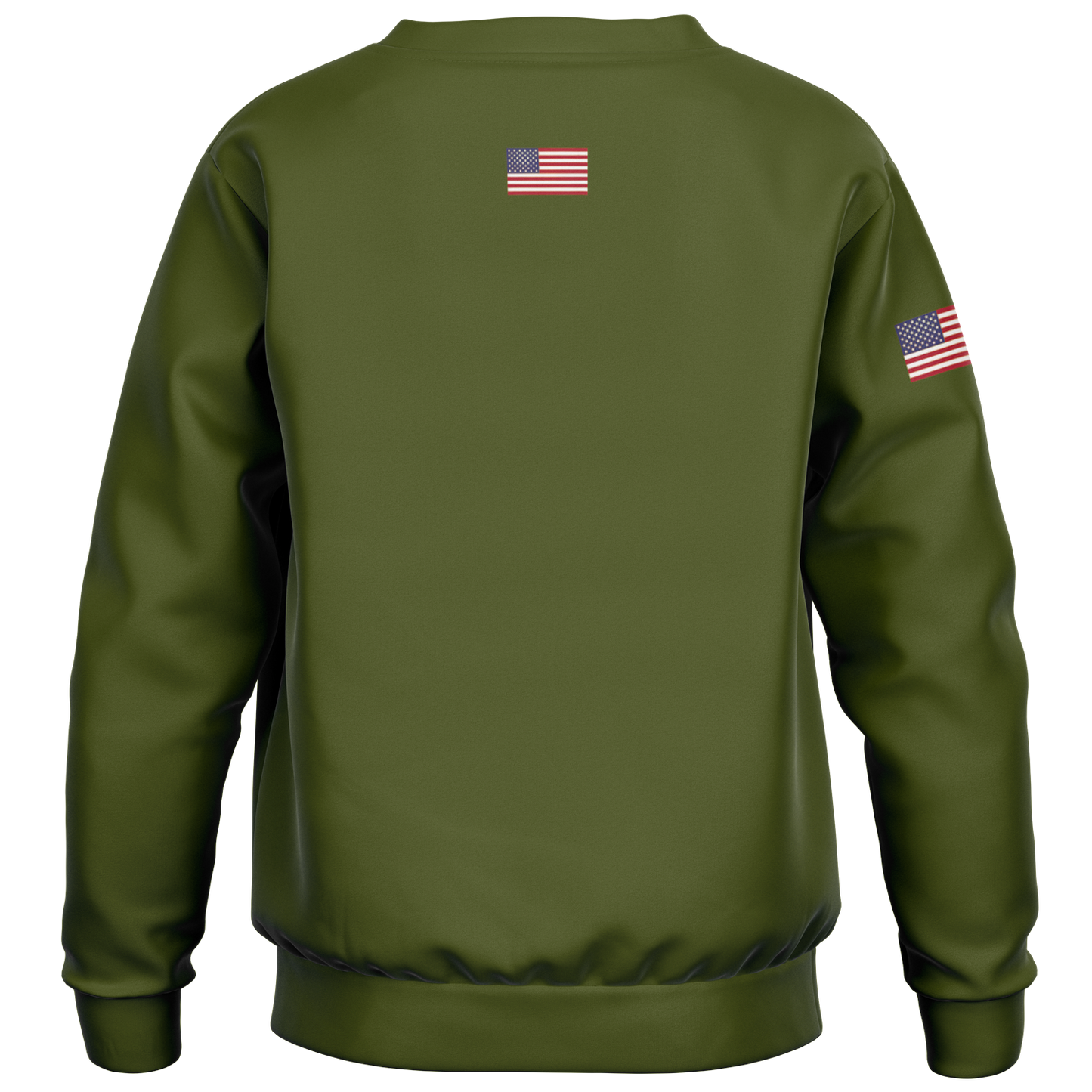 WEAR USA Army Green Eagle Sweatshirt