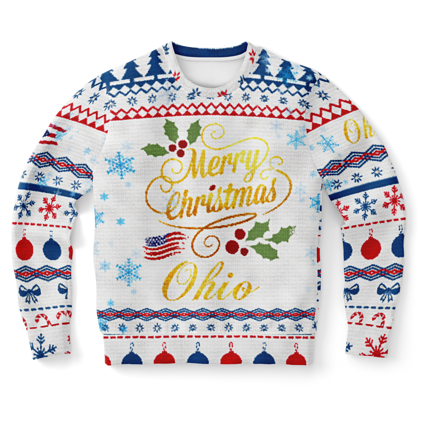 OHIO XMAS SWEATER