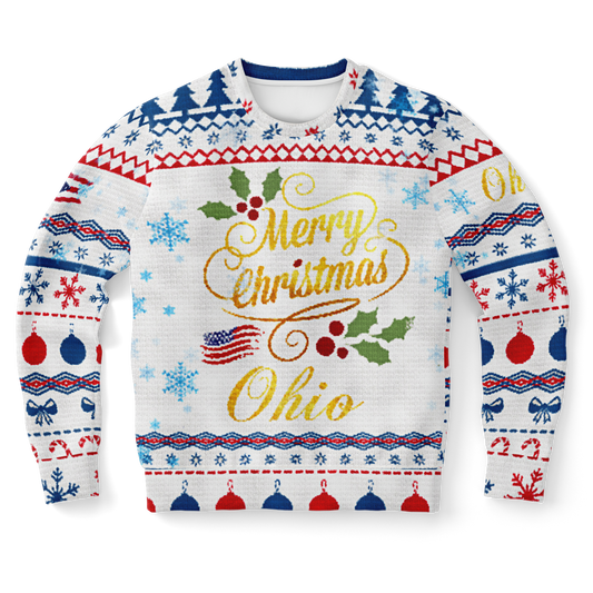 OHIO XMAS SWEATER