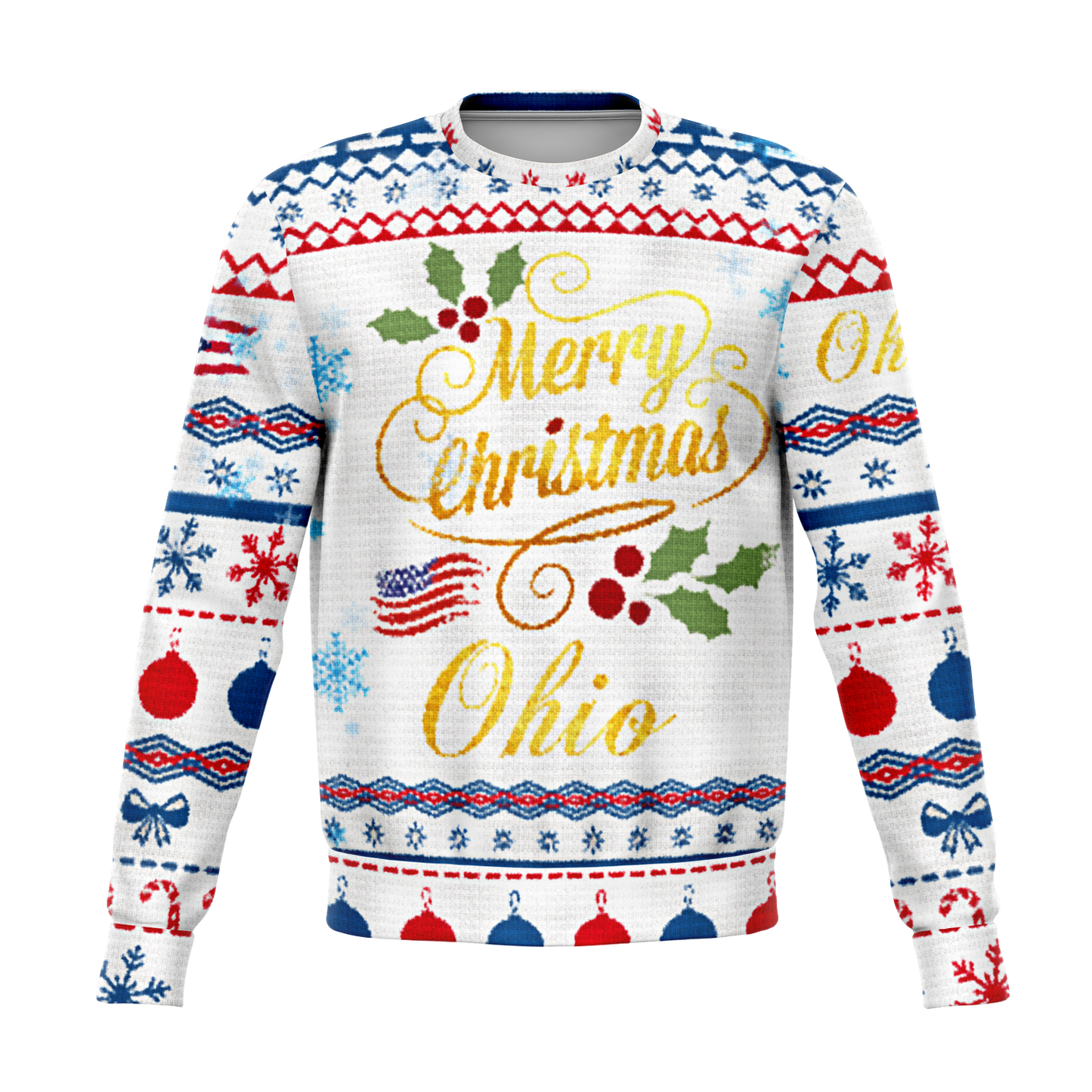 OHIO XMAS SWEATER