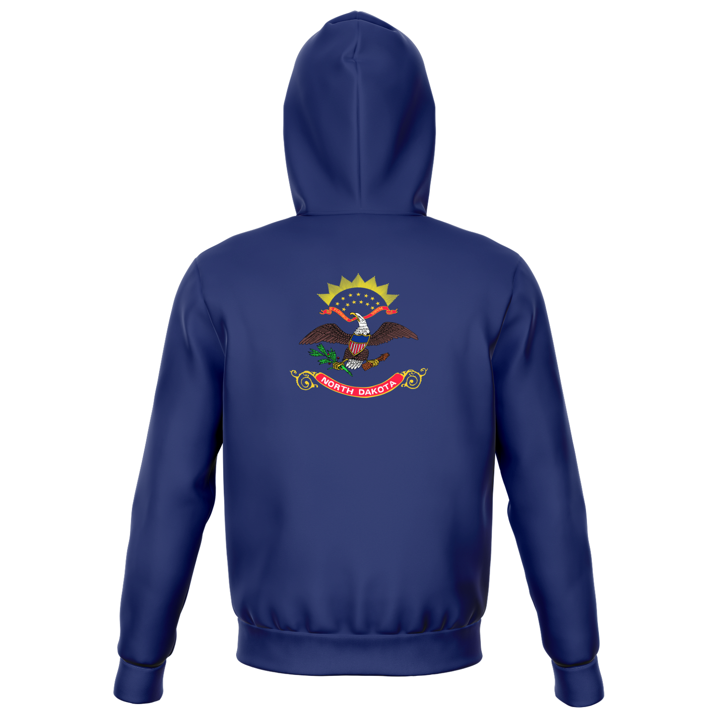 North_Dakota Zip-up Hoodie