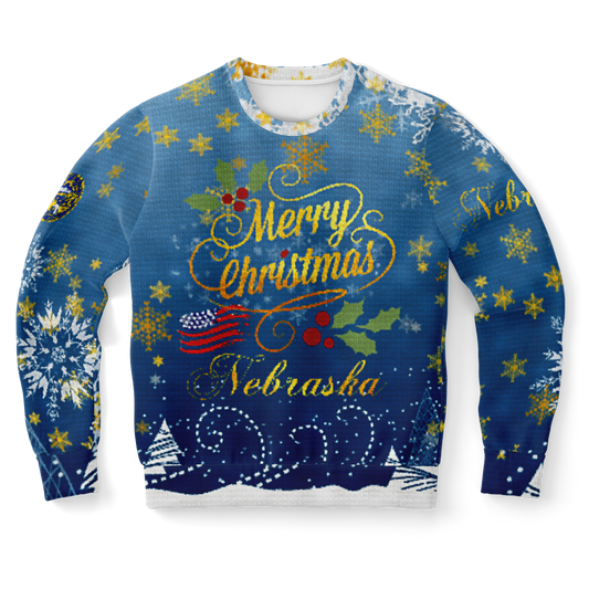 NEBRASKA XMAS SWEATER