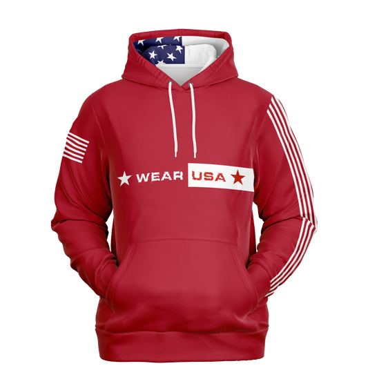 WEAR USA Red Hoodie