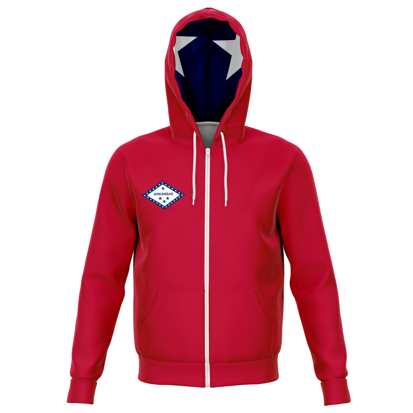 Arkansas Zip-up Hoodie