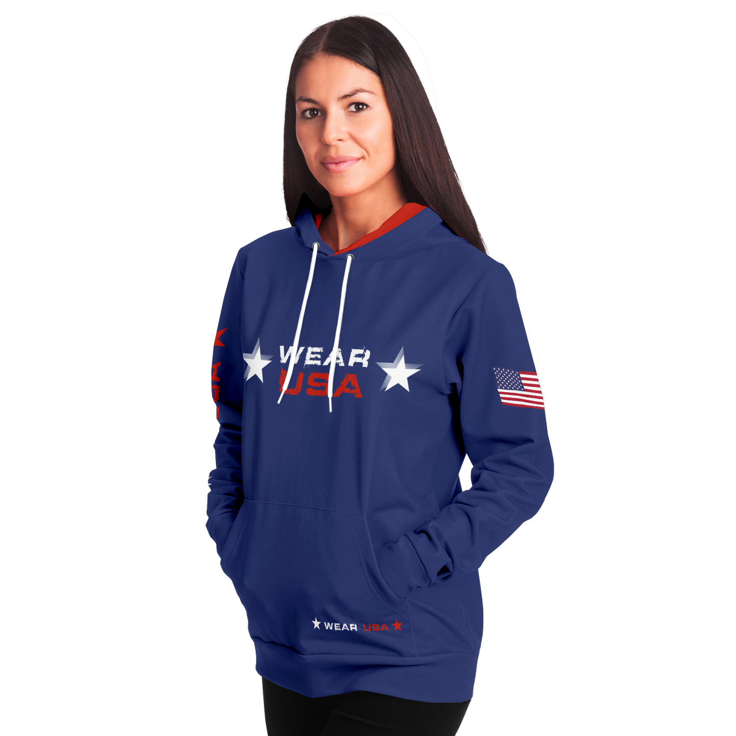 WEAR USA Blue Hooded